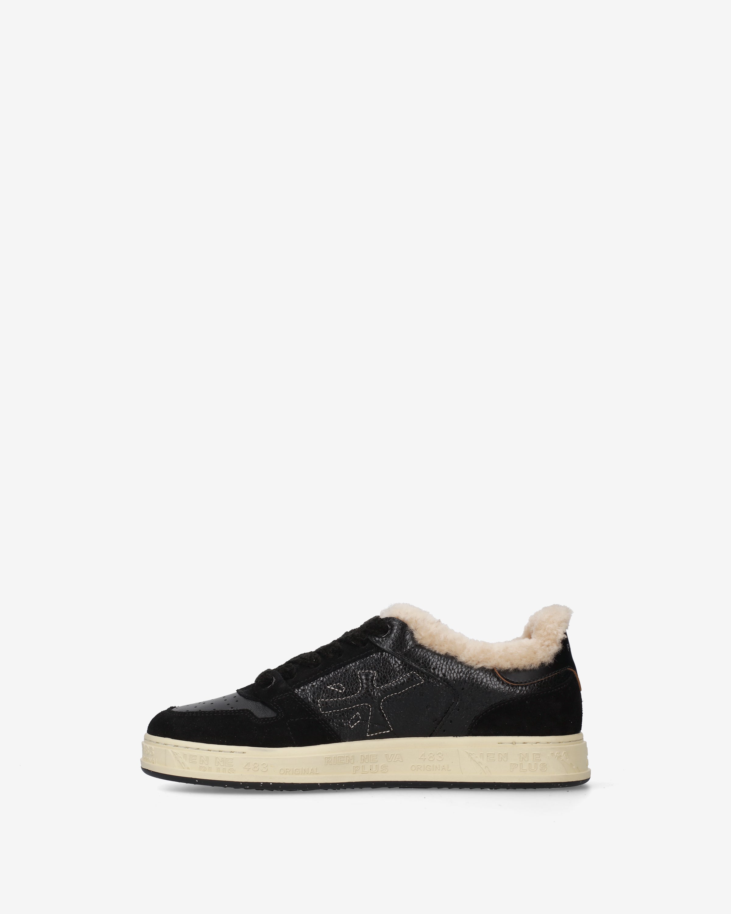 Premiata Quinnd 8653M sneakers femme noires fourrées