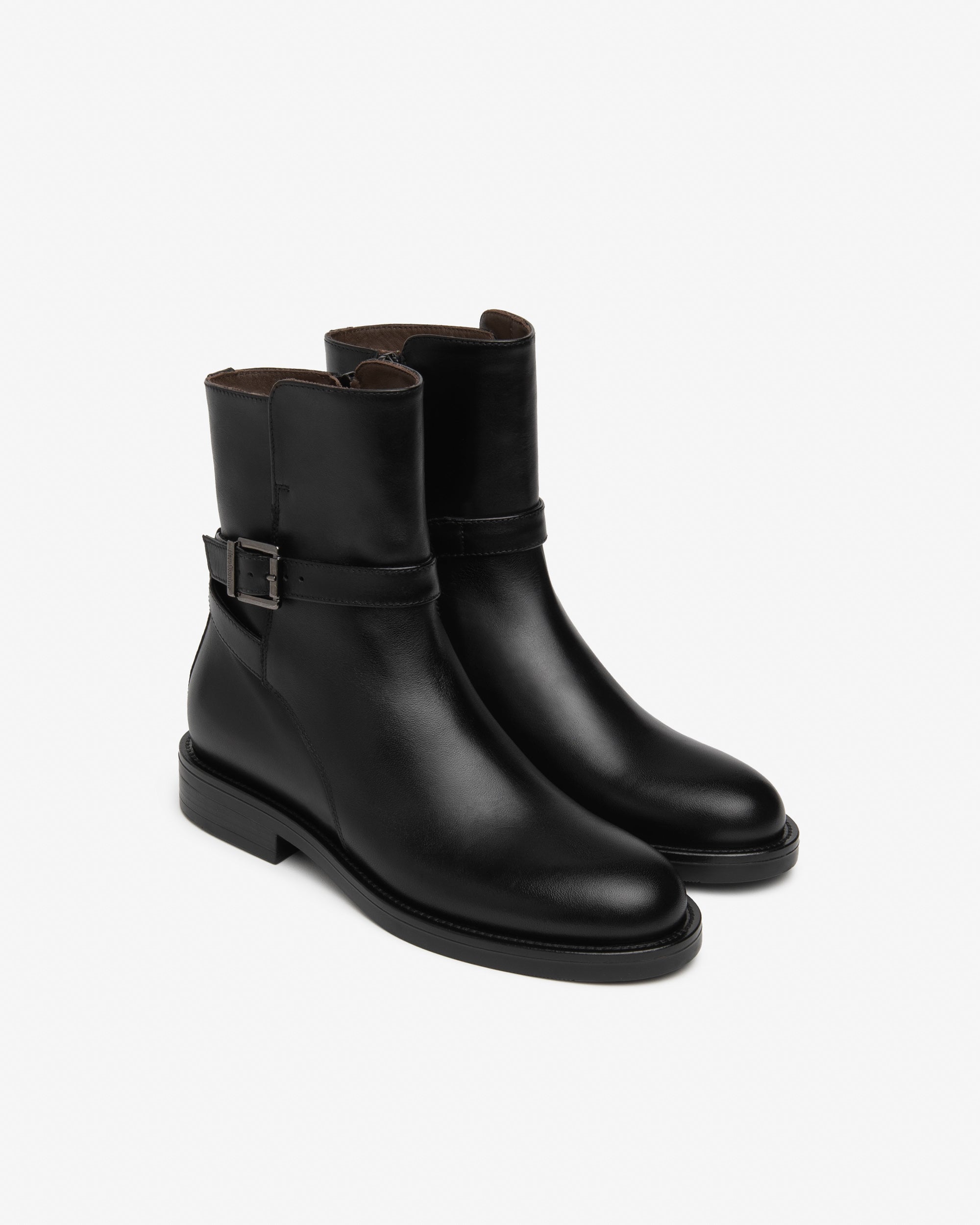 Nero Giardini Ankle Boots bottines cuir femme zip 30 mm