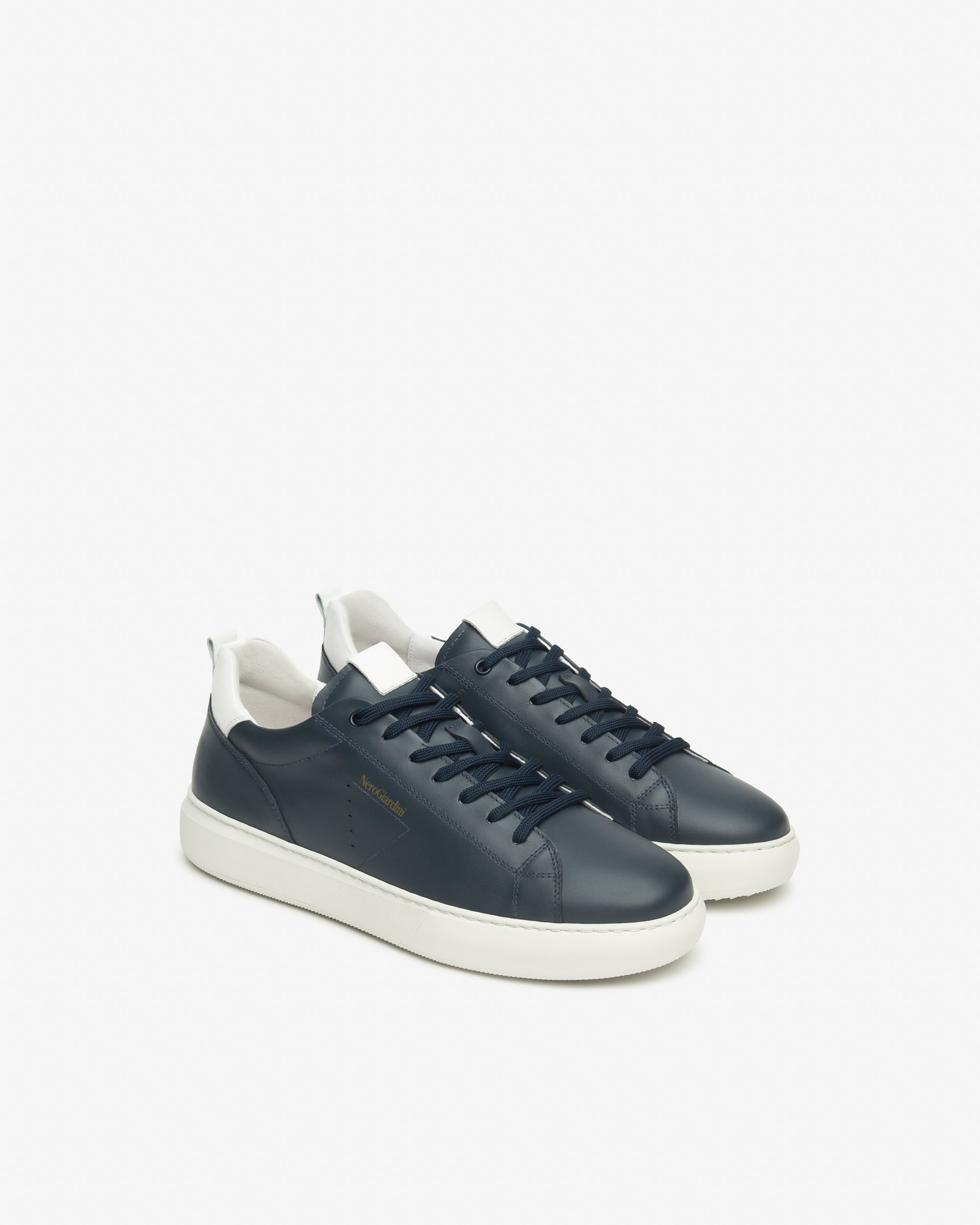 Nero Giardini Sneakers baskets cuir homme été