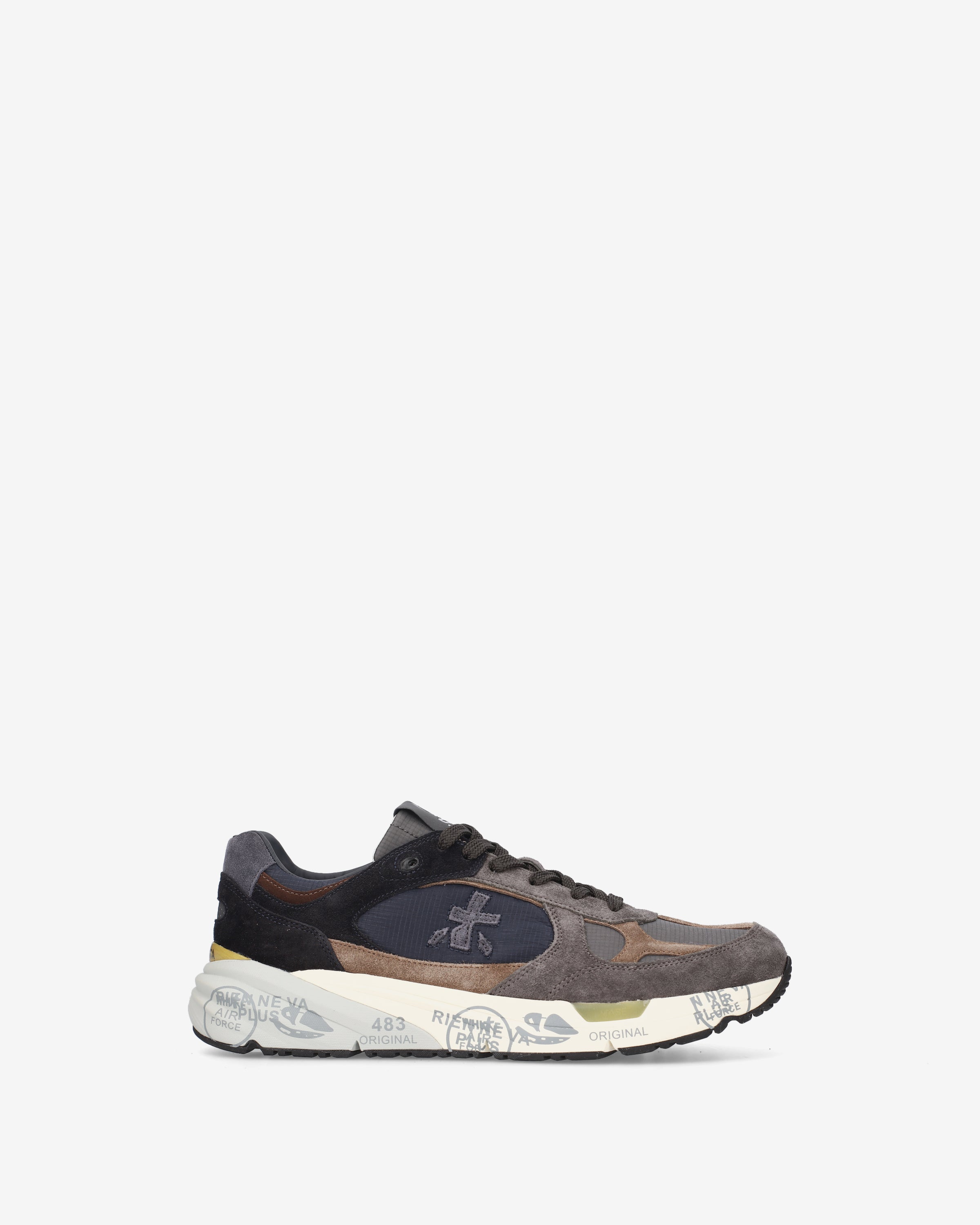 Premiata Mase25 8426 sneakers gris bleu daim