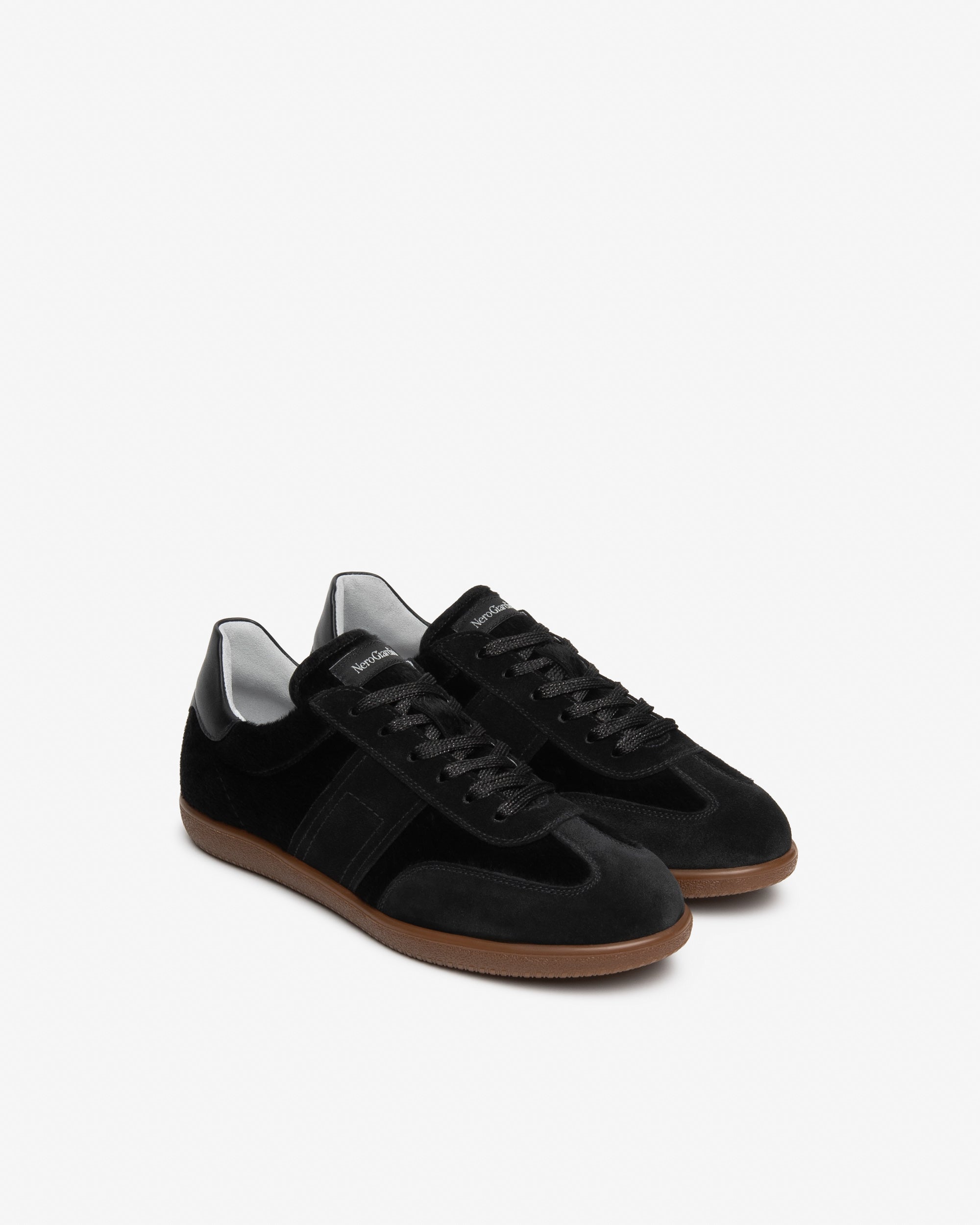 Nero Giardini Sneakers baskets cuir daim femme hiver