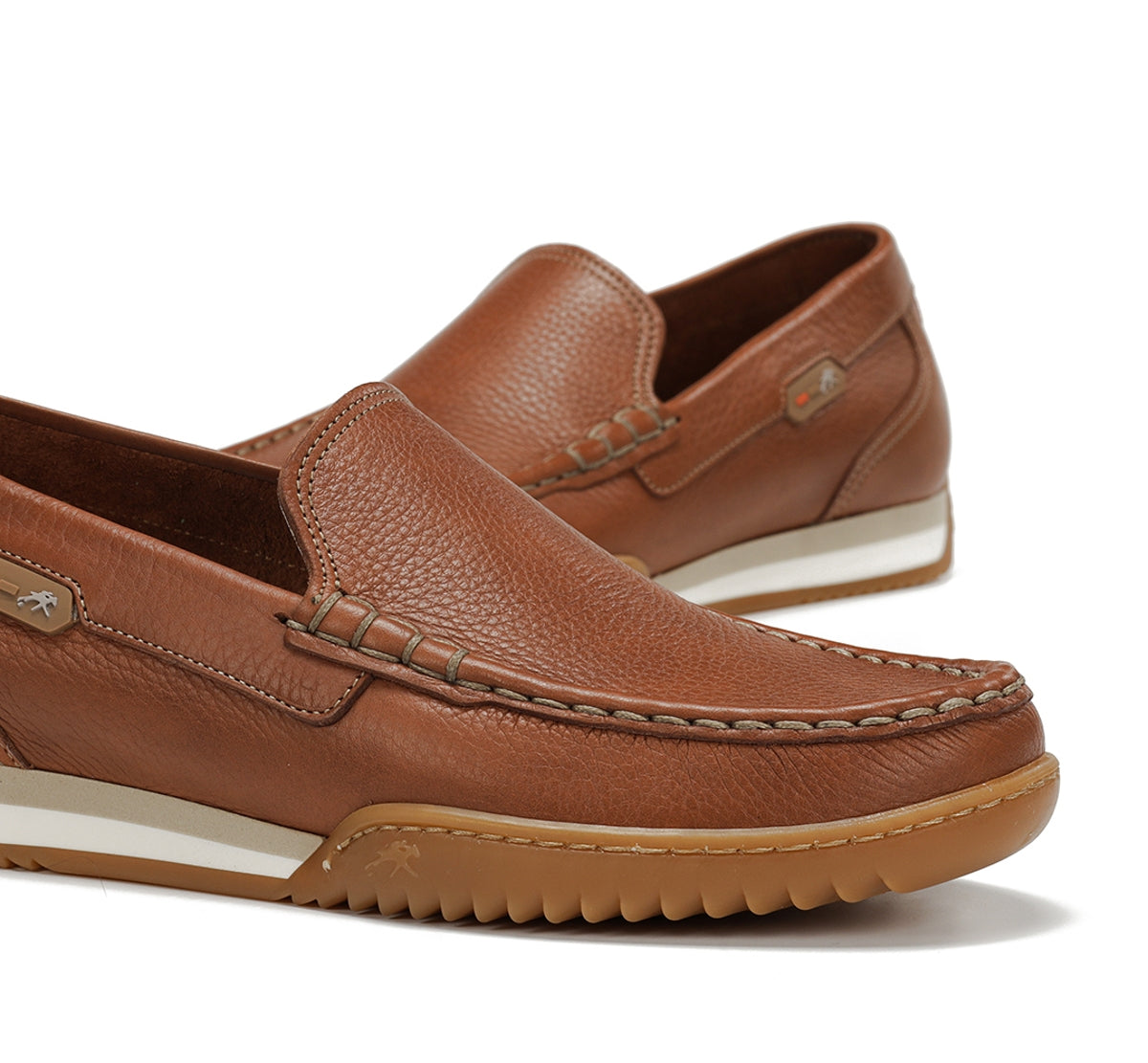Fluchos Bruno F2432 mocassins homme marron cuir
