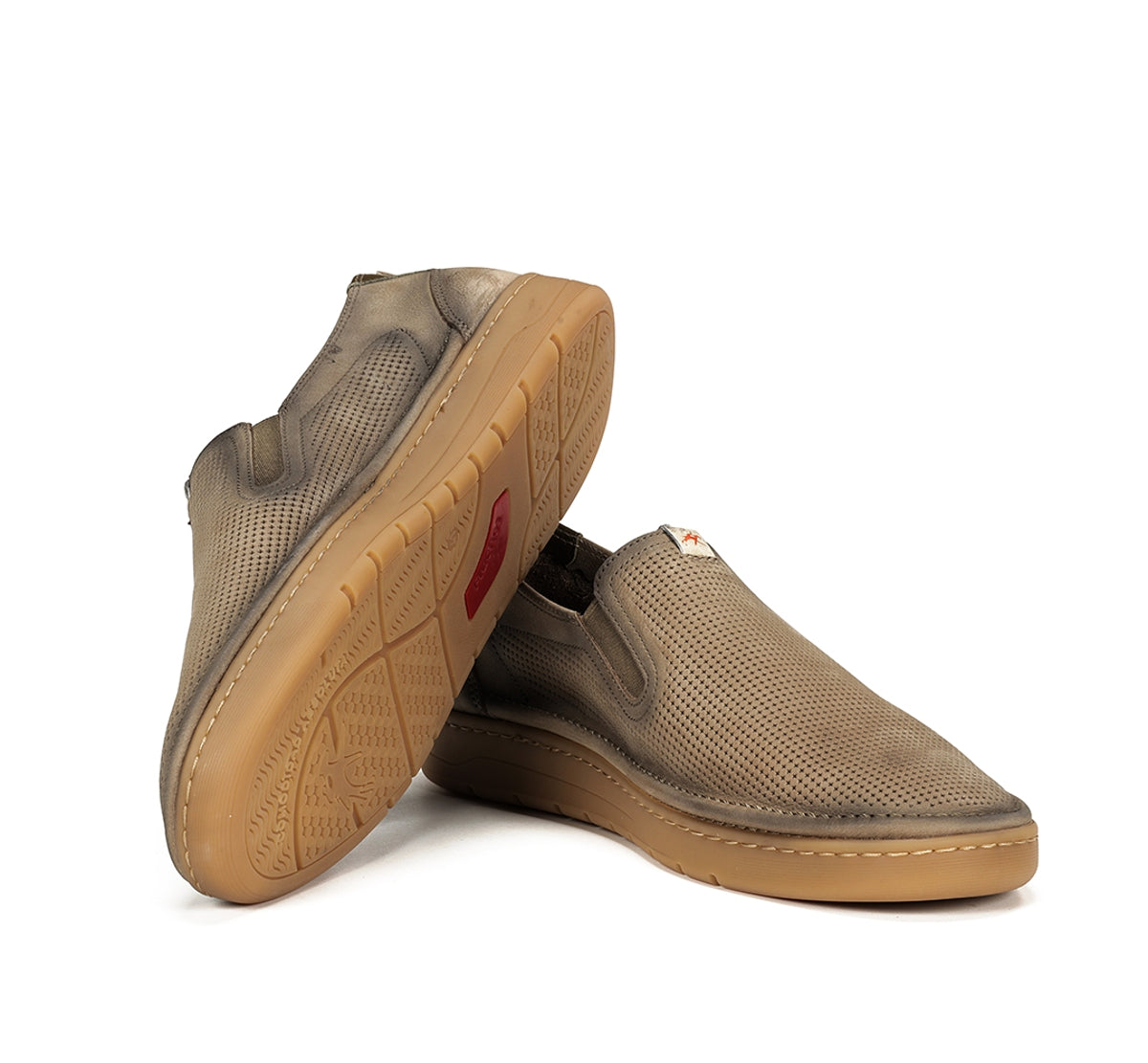 Fluchos Leo F1946 slip-on homme marron rétro