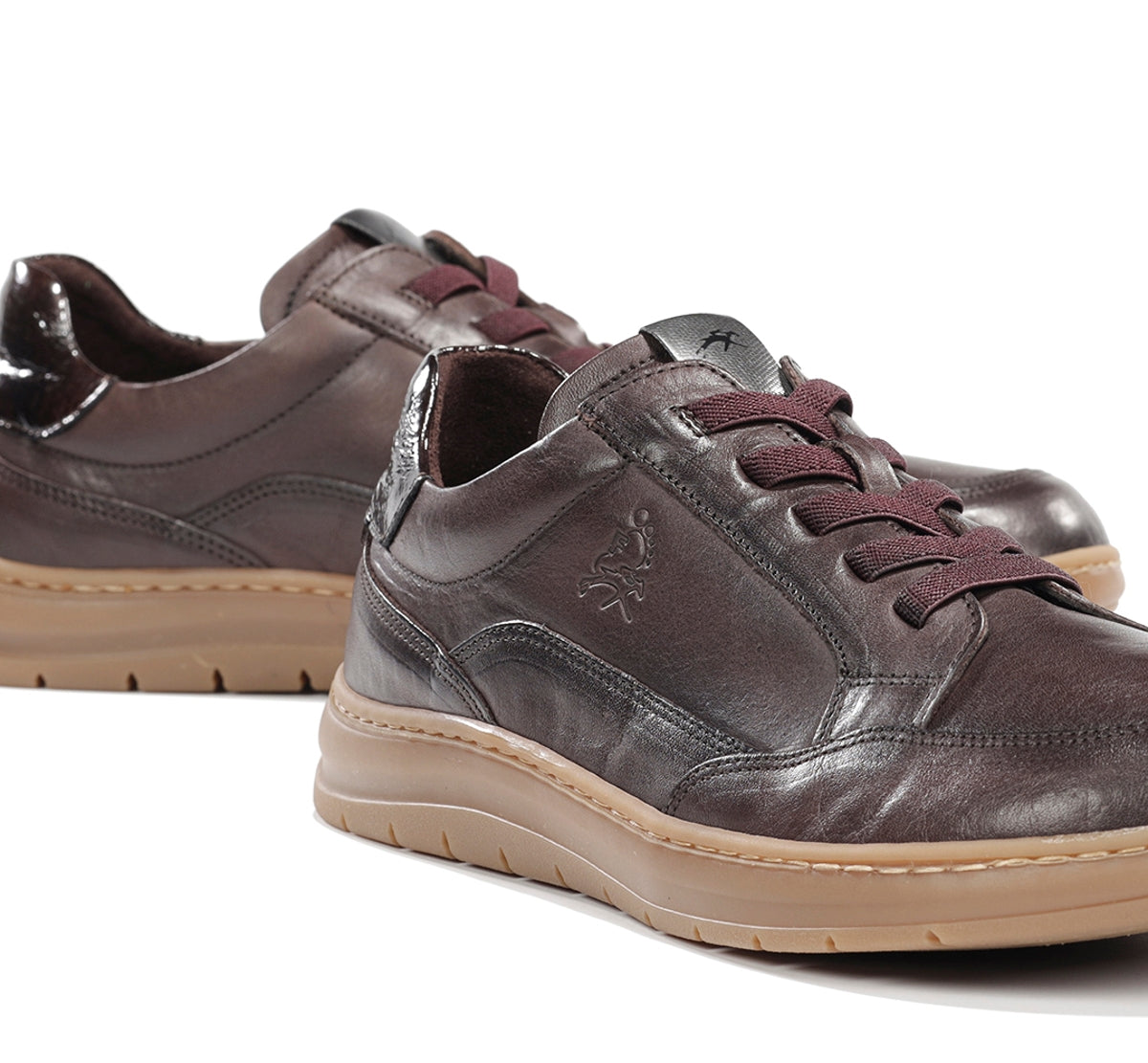 Fluchos Jungle F2552 baskets marron femme cuir