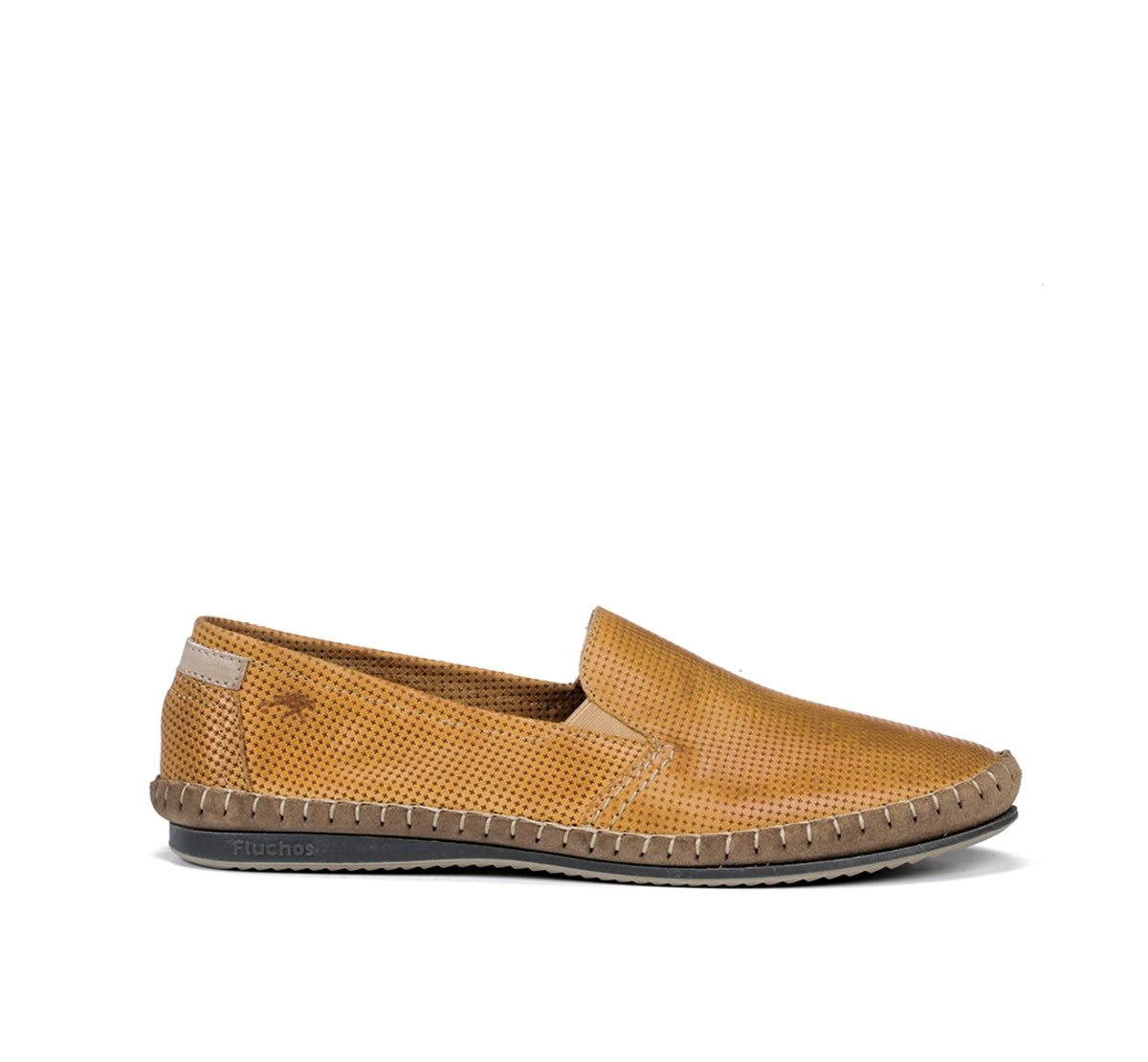 Fluchos Bahamas 8674 slip-on jaune homme sans lacets