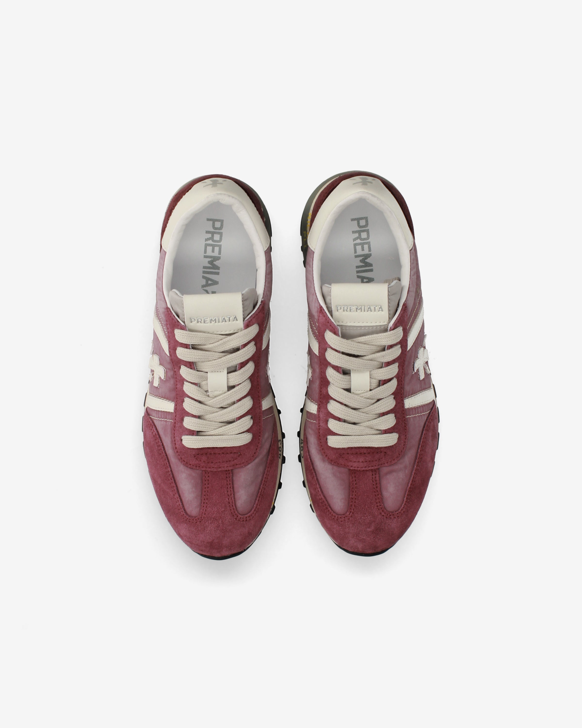 Premiata Lucyd 8453 sneakers bordeaux daim femme