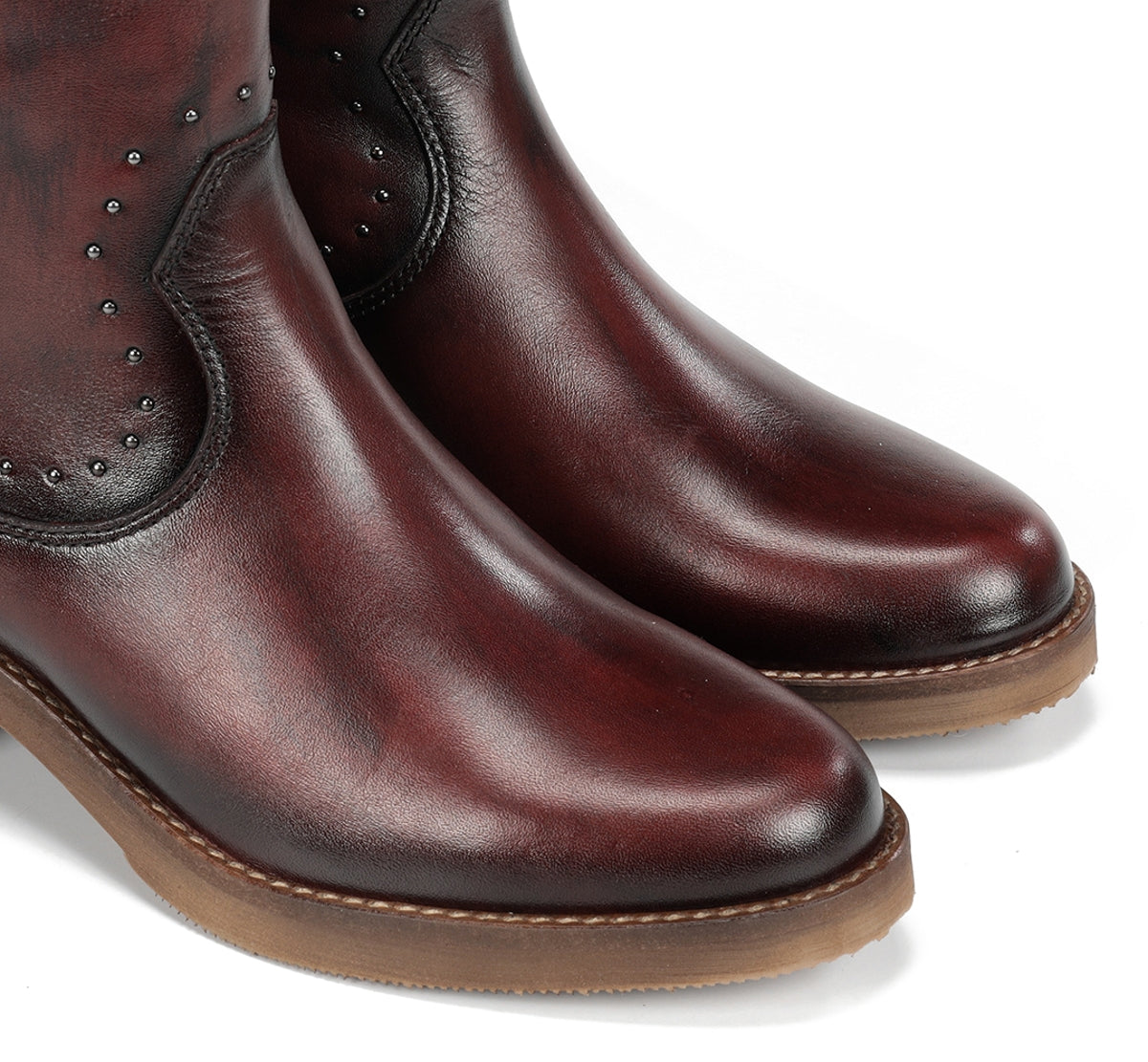 Fluchos Dorking Layla D9549 bottine bordeaux talon bas