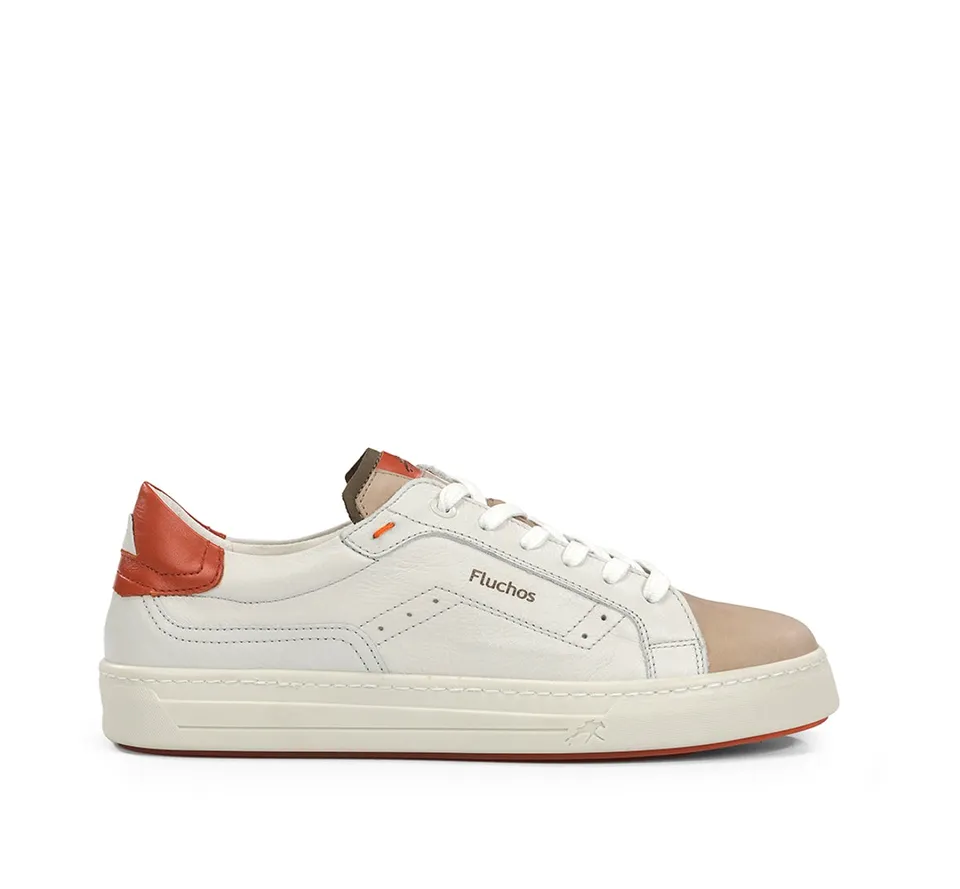 Fluchos Nemo F2218 baskets homme blanc semelle légère
