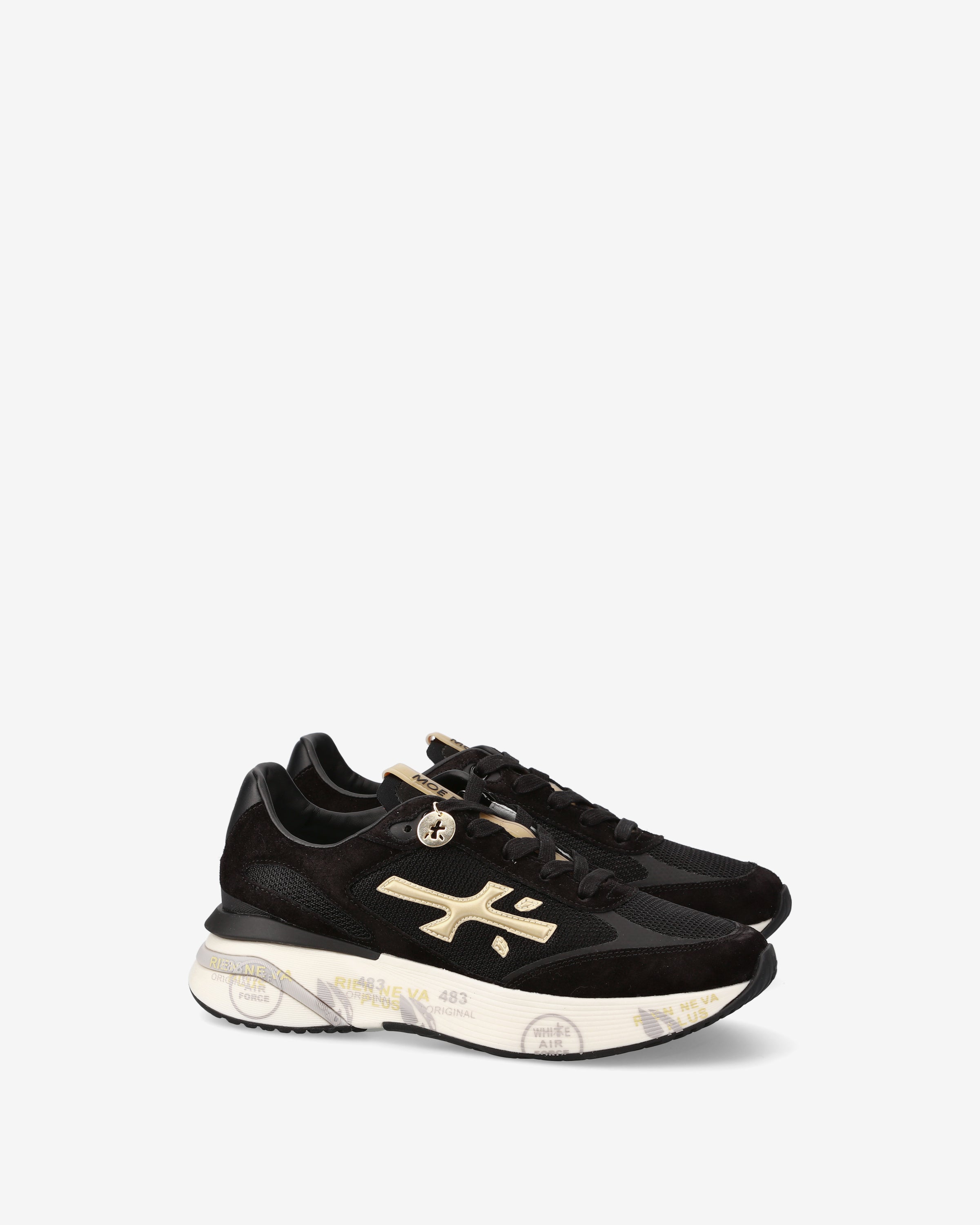 Premiata Moerund 7799 sneakers noir 3,5 cm