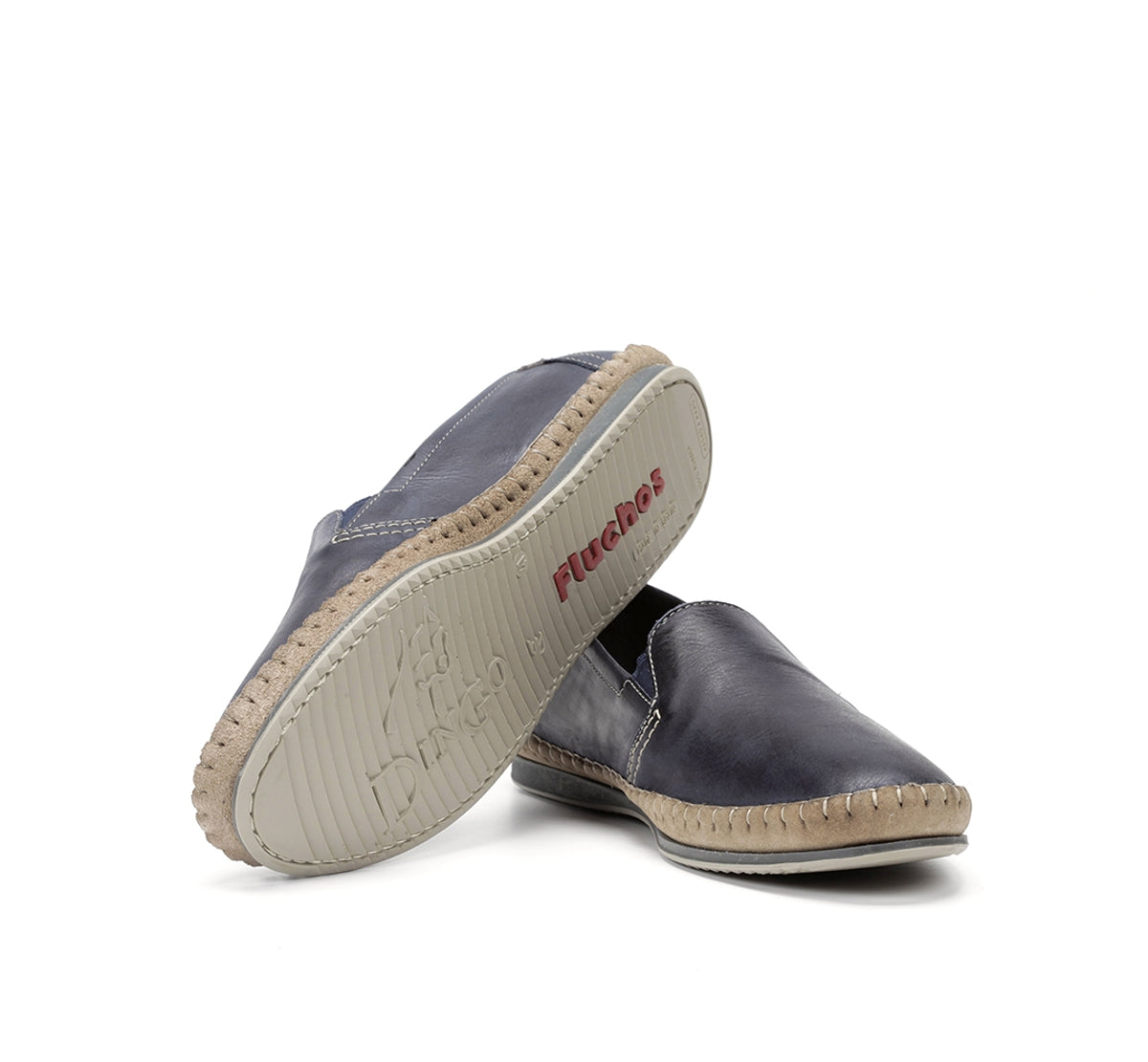 Fluchos Bahamas 8264 mocassins bleu sans lacets