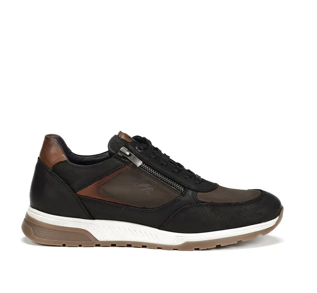 Fluchos Louis F1603 basket noir homme cuir confort