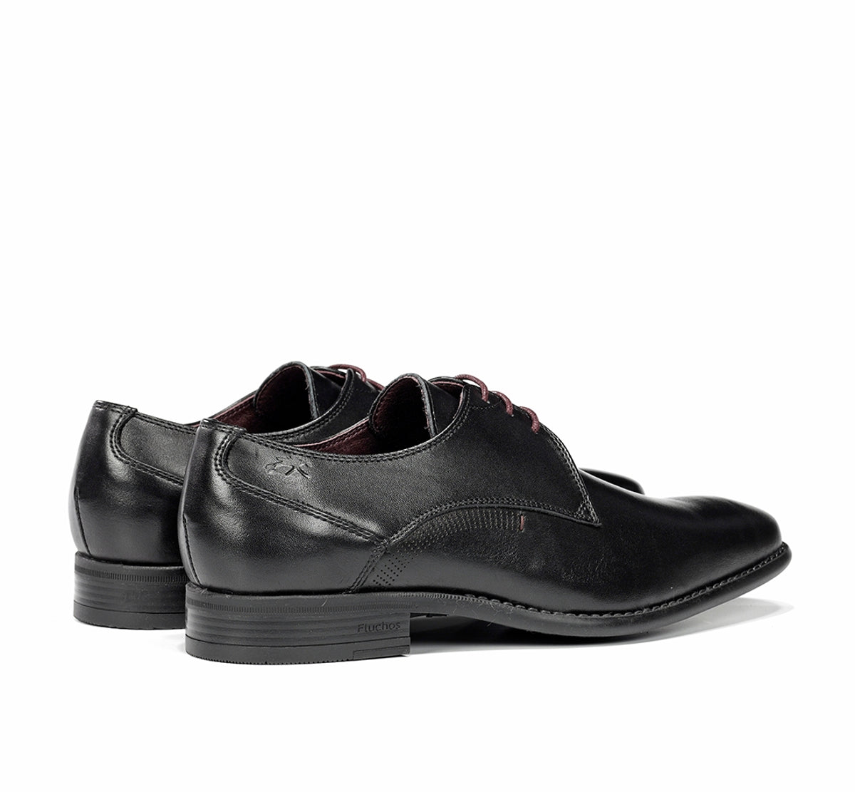 Fluchos Alex 9204 chaussures homme noir cuir