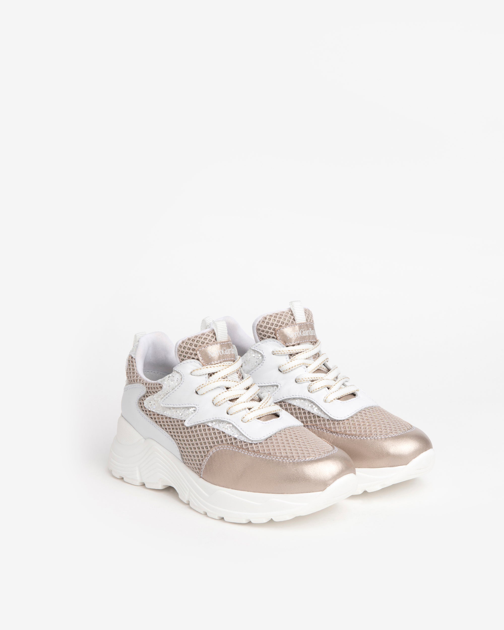 Nero Giardini Sneakers baskets fille toile paillettes 35