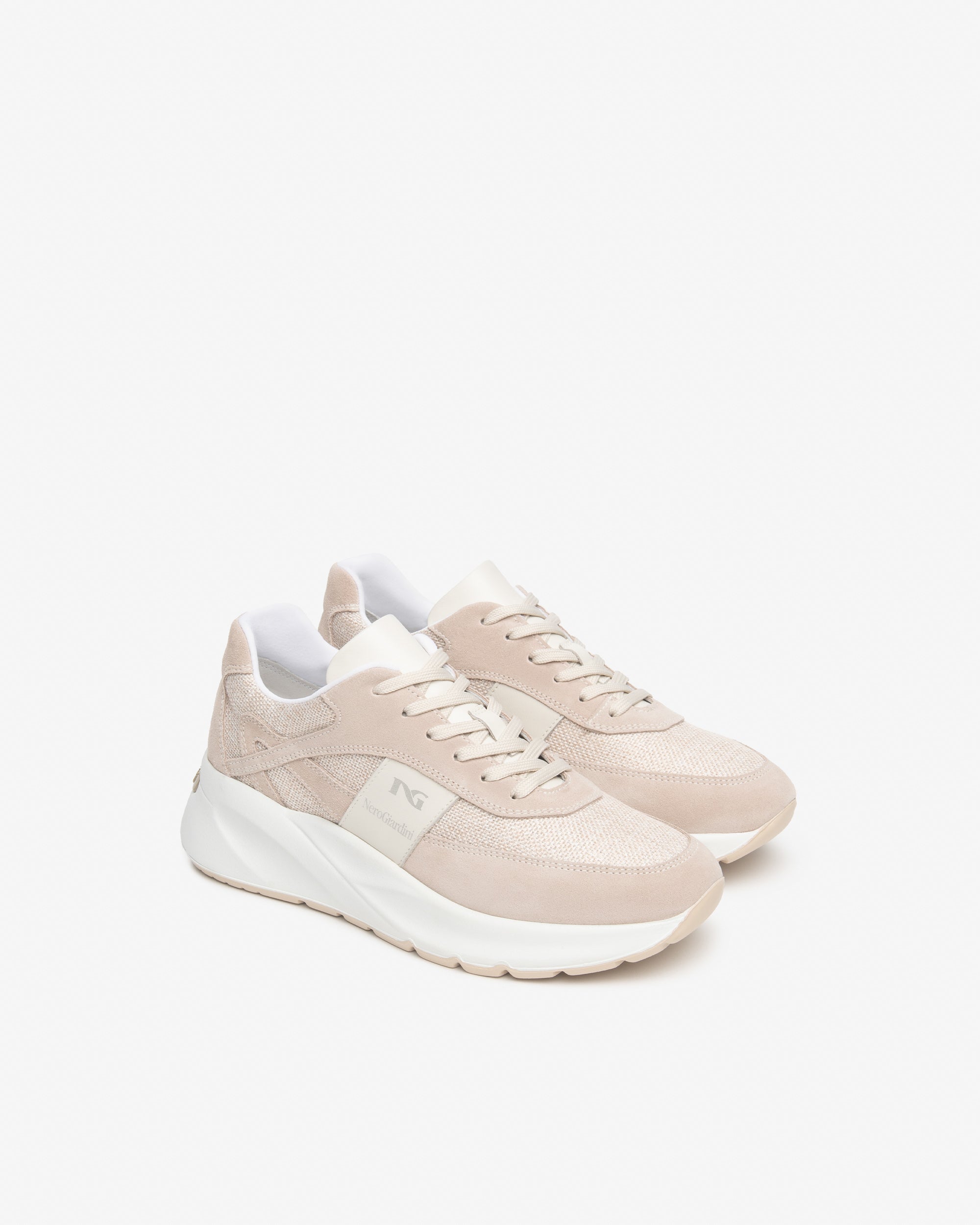Nero Giardini Sneakers baskets daim tissu femme