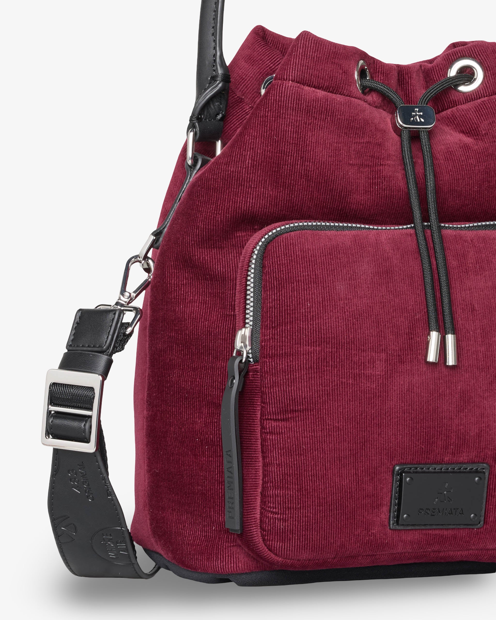 Premiata Mia 2180s sac à dos femme bordeaux velours