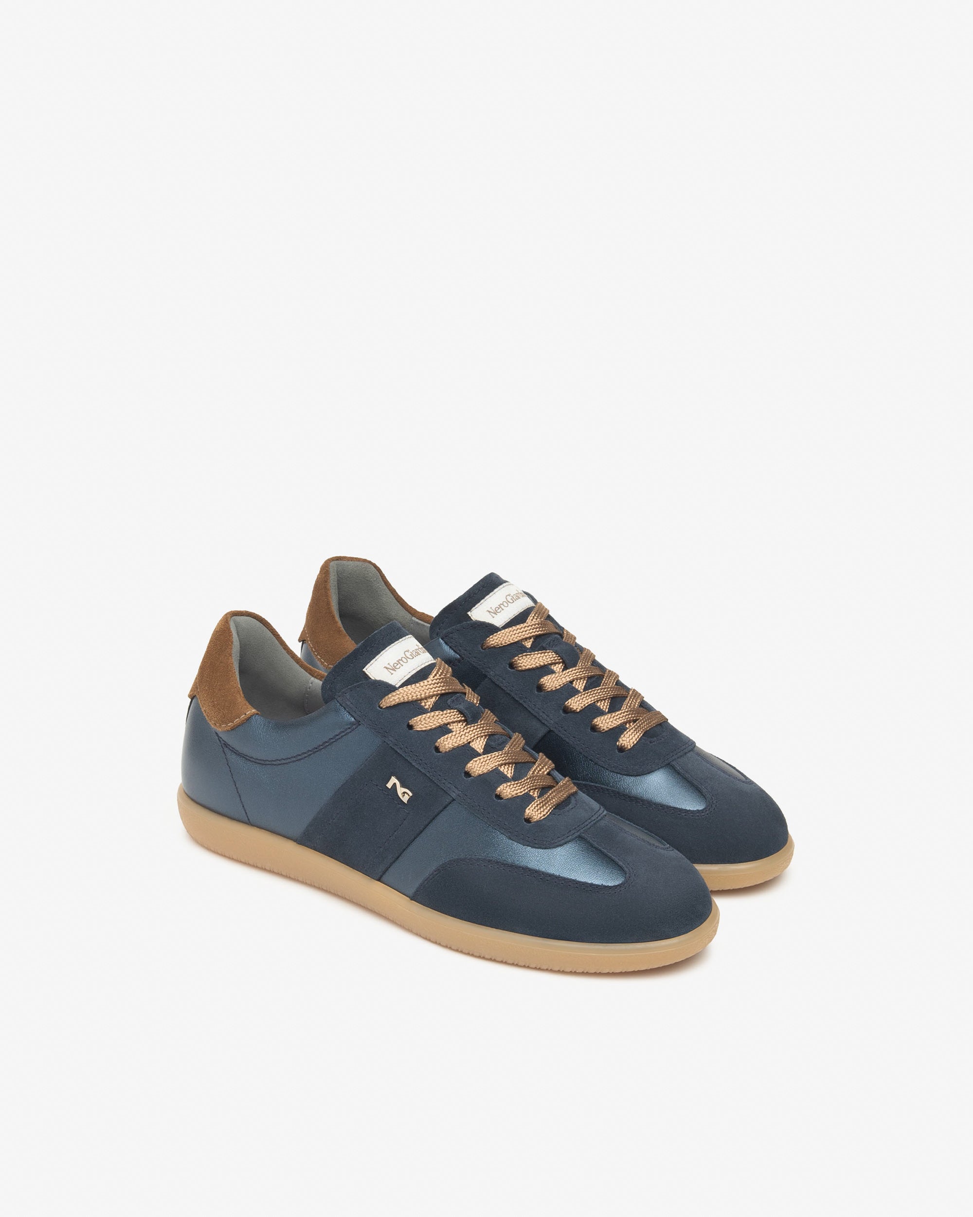 Nero Giardini Sneakers cuir daim femme 38