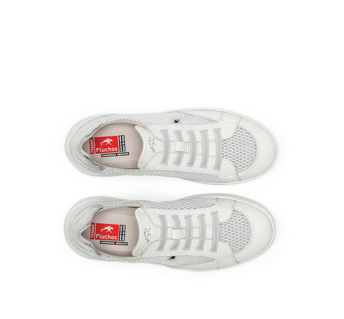 Fluchos Pompas F1668 baskets blanc femme