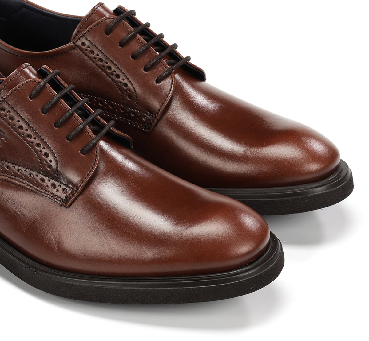 Fluchos Belgas F0630 chaussures marron cuir homme