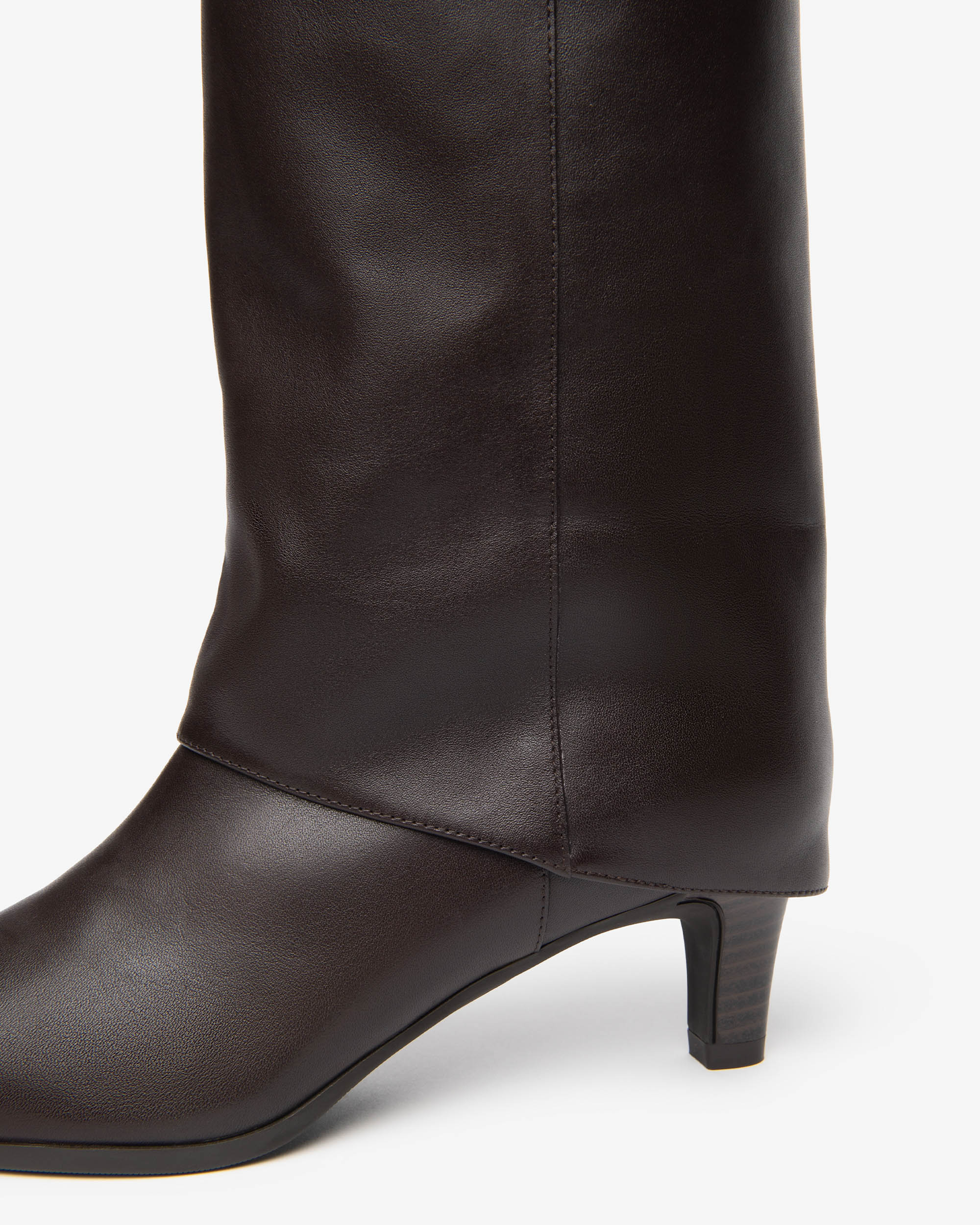Nero Giardini Boots bottes femme cuir talon 5 cm pointure 38