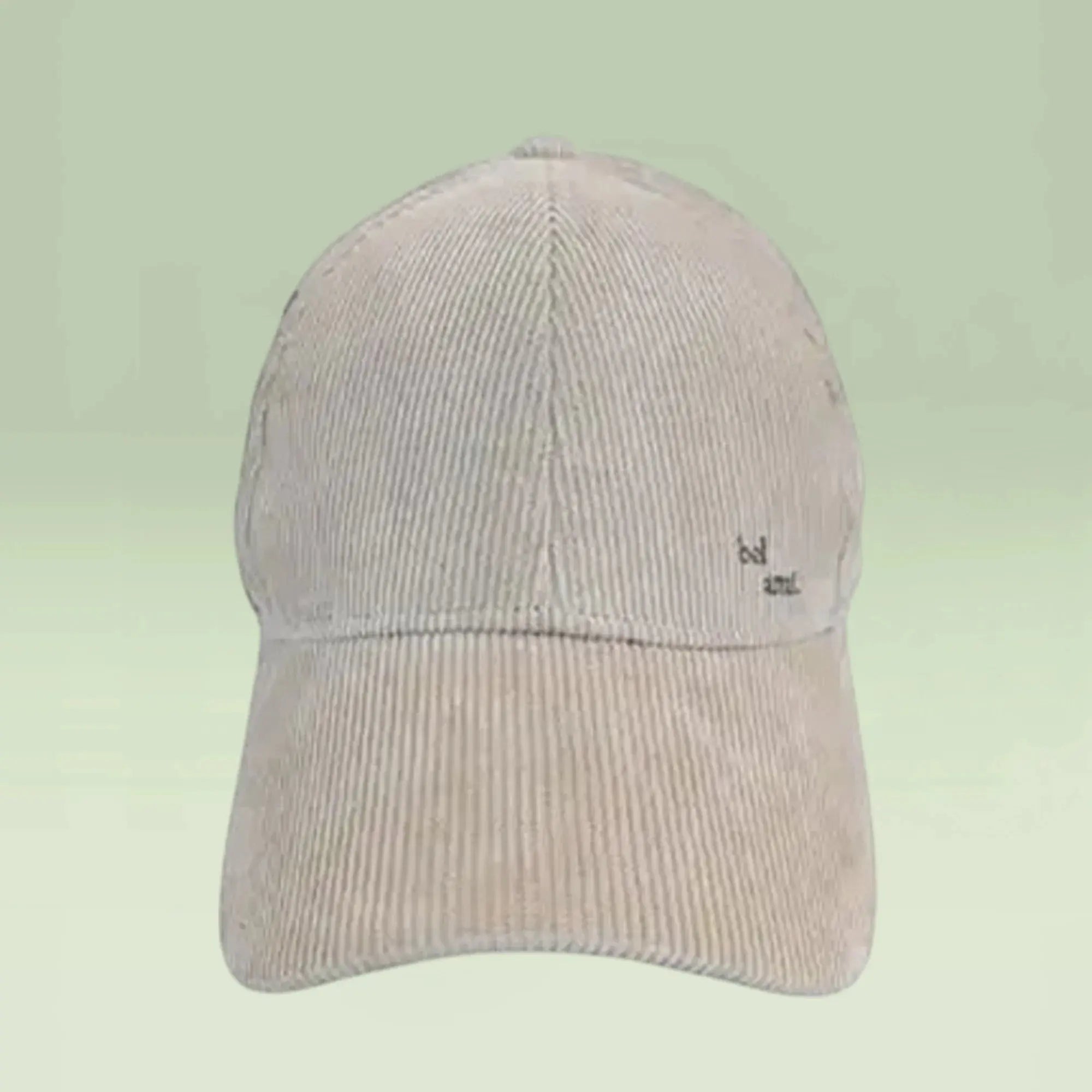 Lechapoté casquette velours côtelé coton recyclé