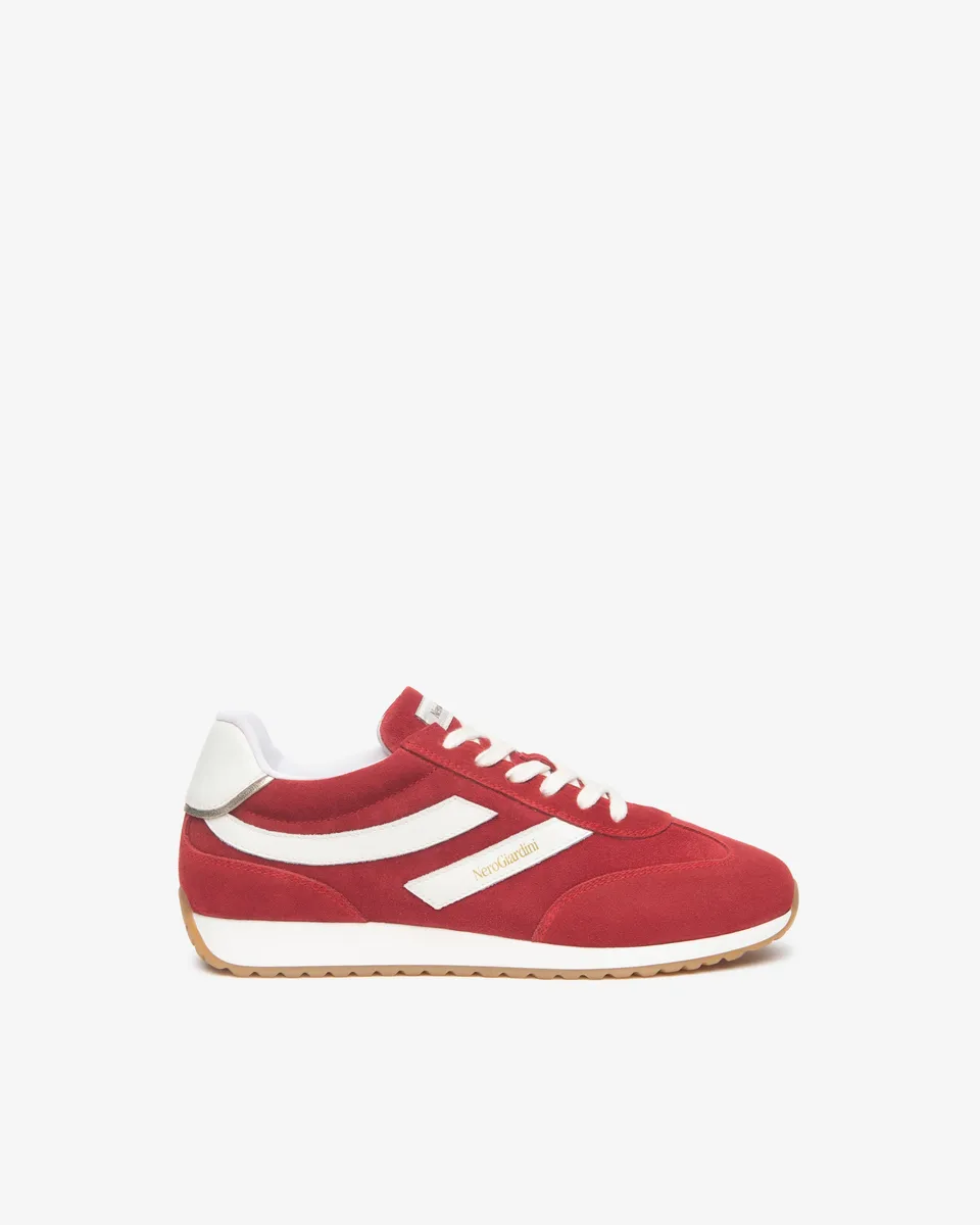 Nero Giardini Sneakers cuir et daim femme 38