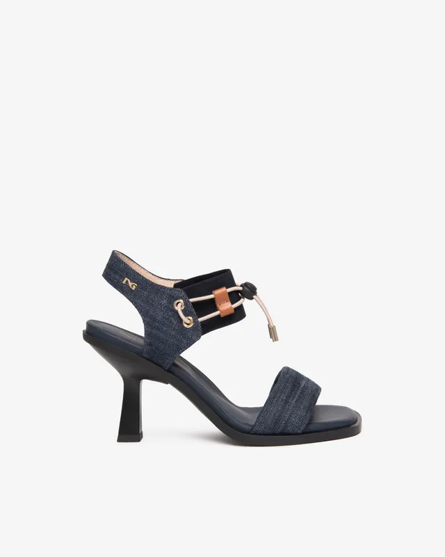 Nero Giardini Sandals sandales cuir femme tissu
