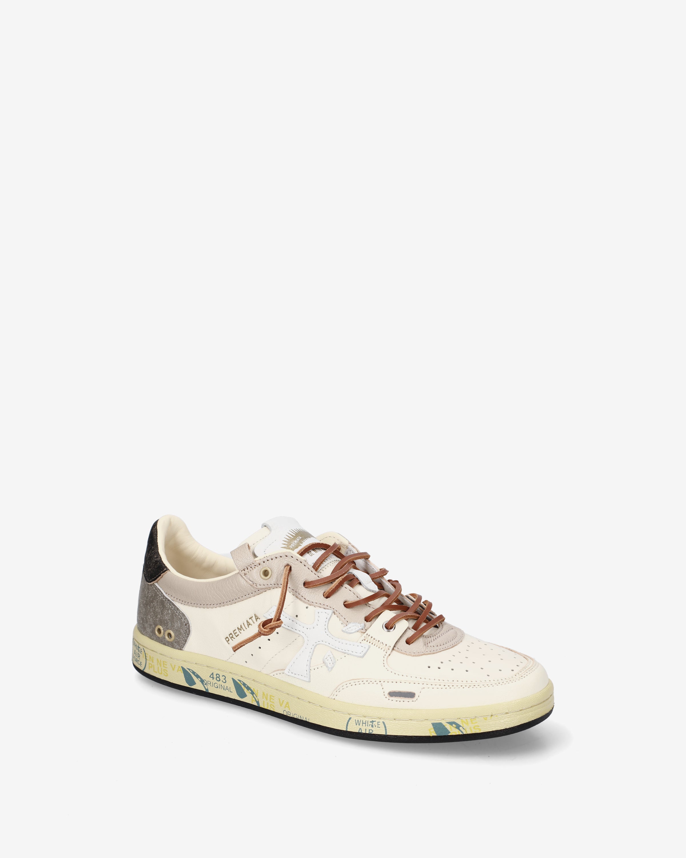 Premiata Bskt Clay 8163 baskets homme blanc