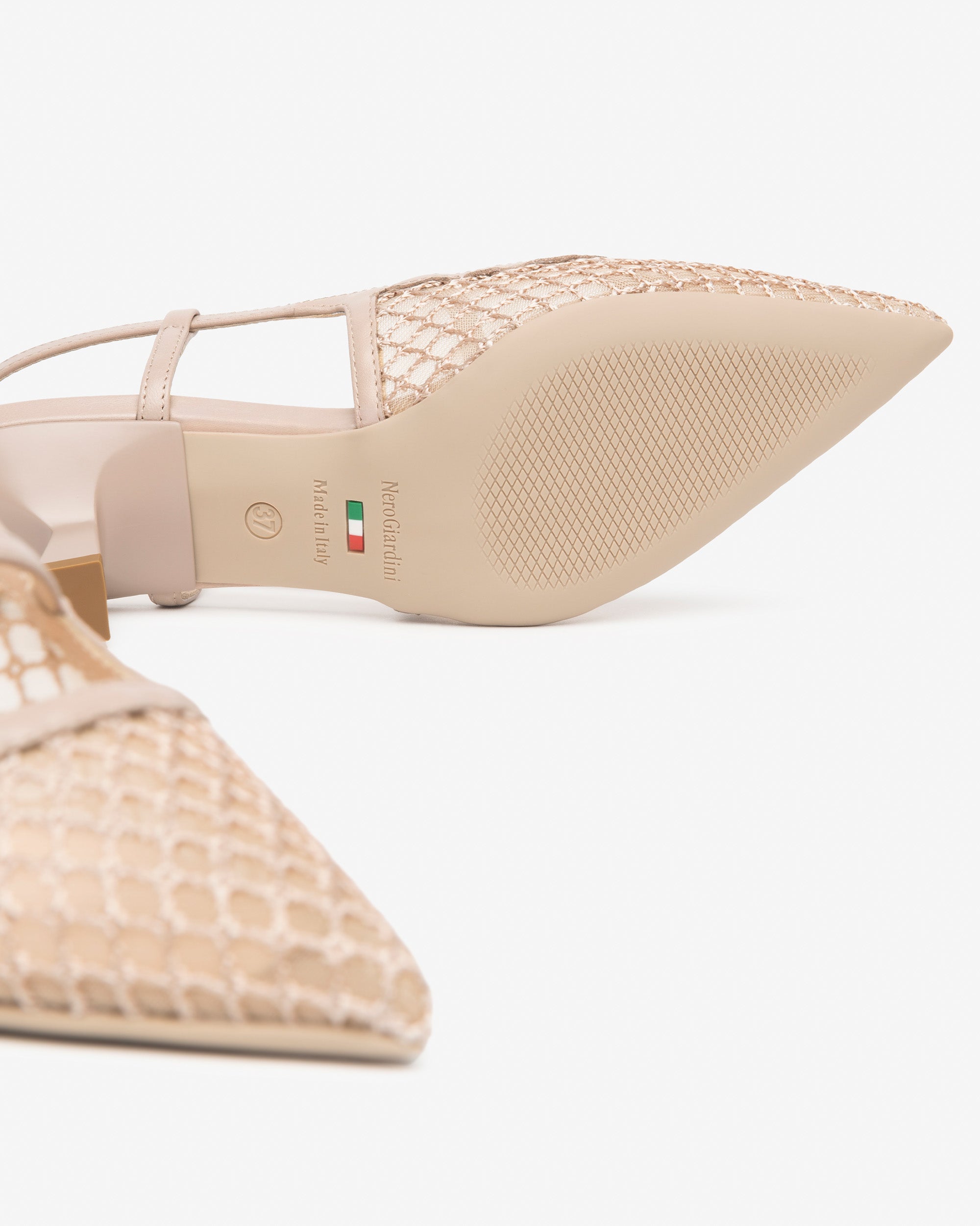 Nero Giardini Slingback cuir toile pointure 37