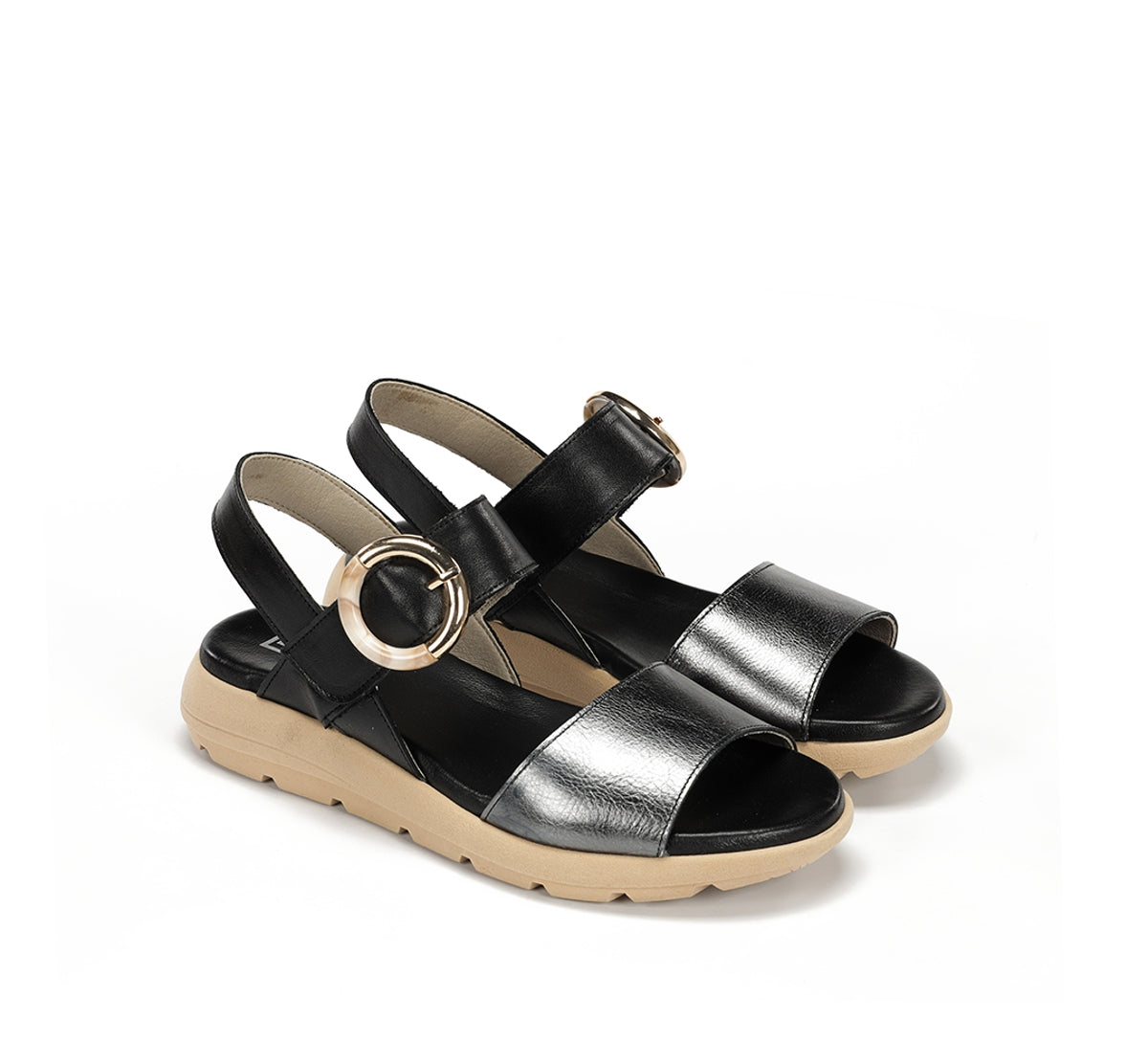 Dorking by Fluchos Gandia D9523 sandale femme noire