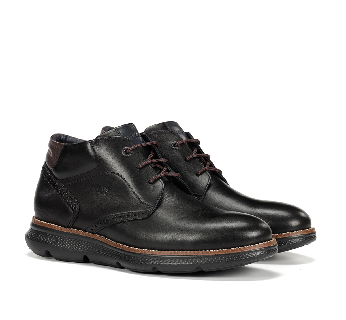 Fluchos William F1353 bottine noire homme cuir léger