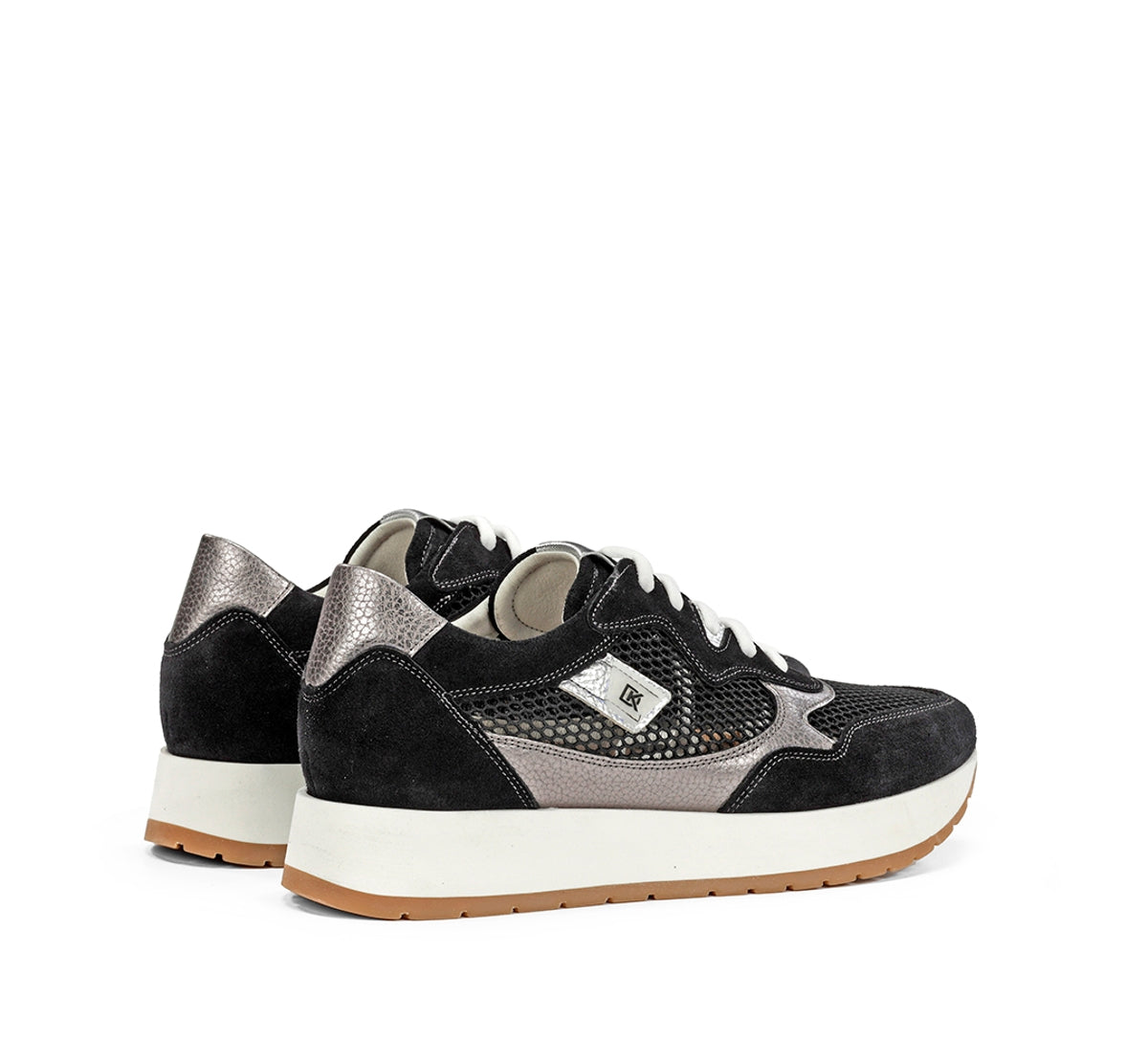 Fluchos Dorking Split D9473 basket femme noire