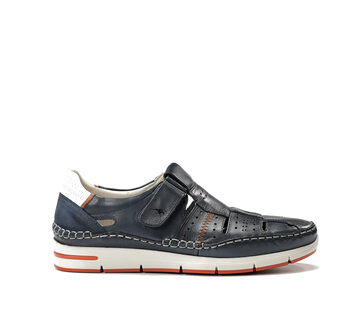 Fluchos Yannic F1444 sandale homme bleu lacets
