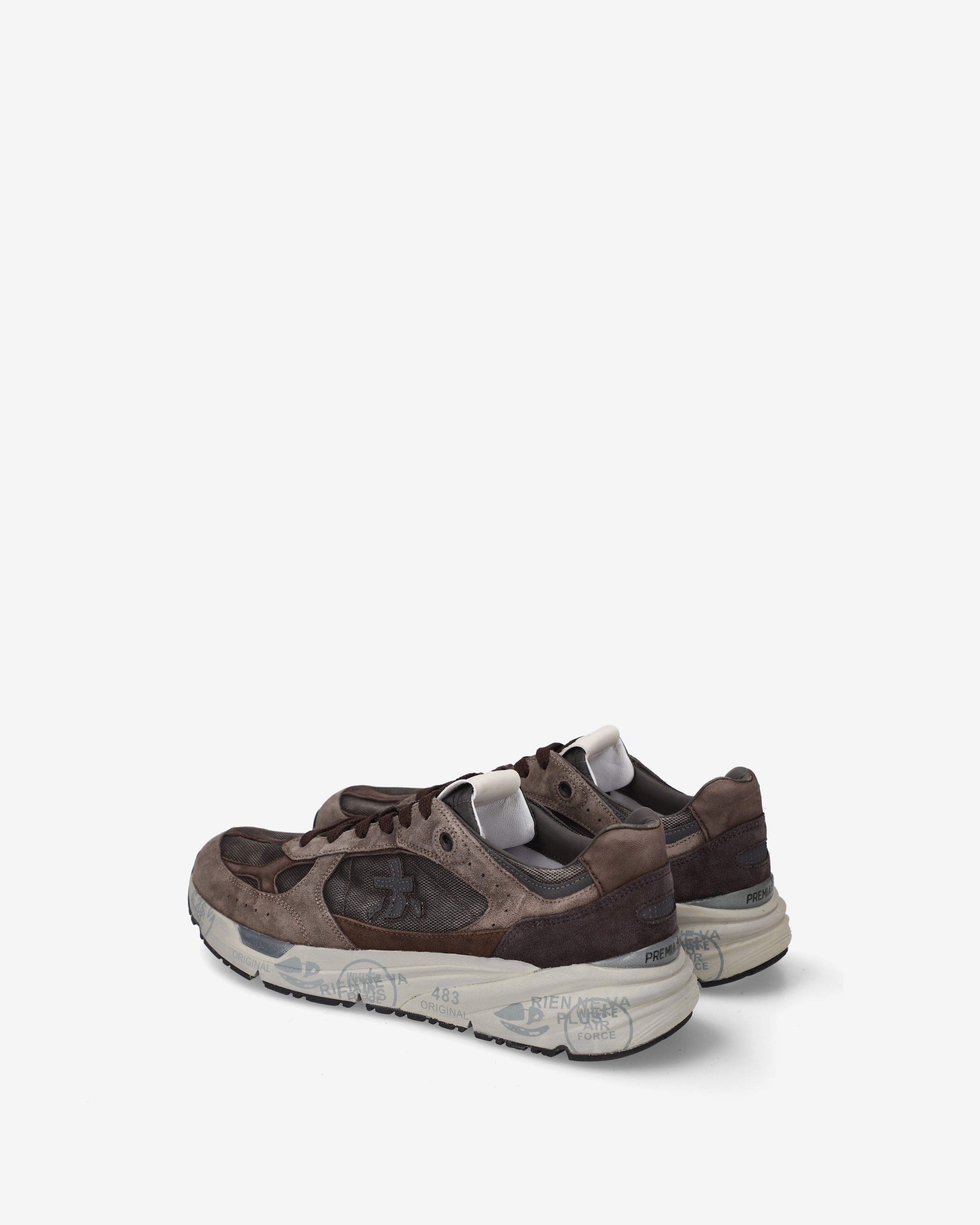 Premiata Mase25 8421 sneakers daim marron