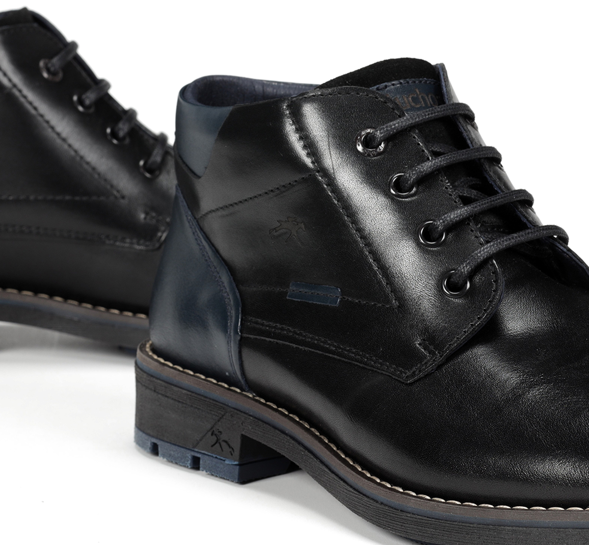 Fluchos Terry F1341 bottine noire homme confort