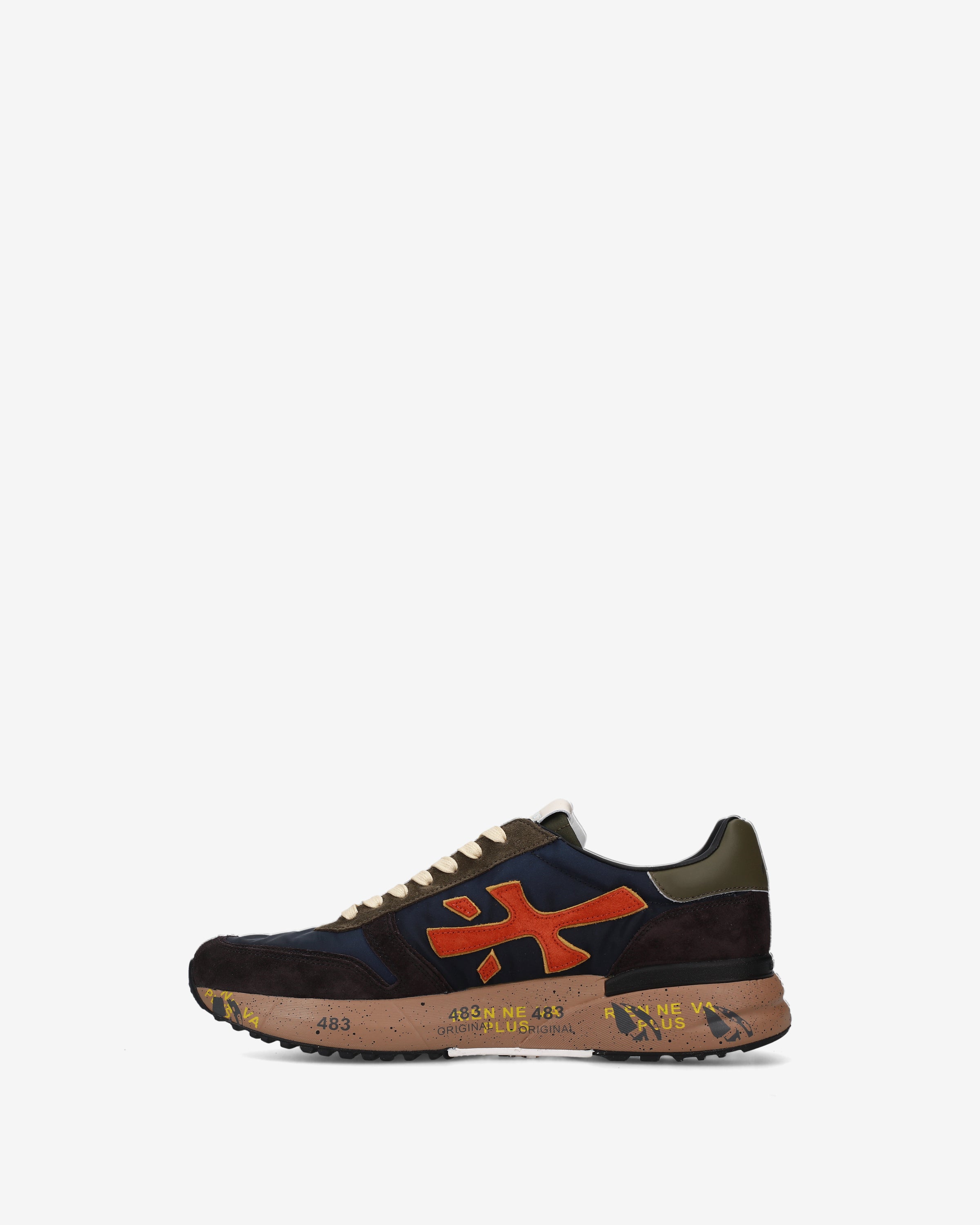 Premiata Mick 7721 baskets homme bleu marine