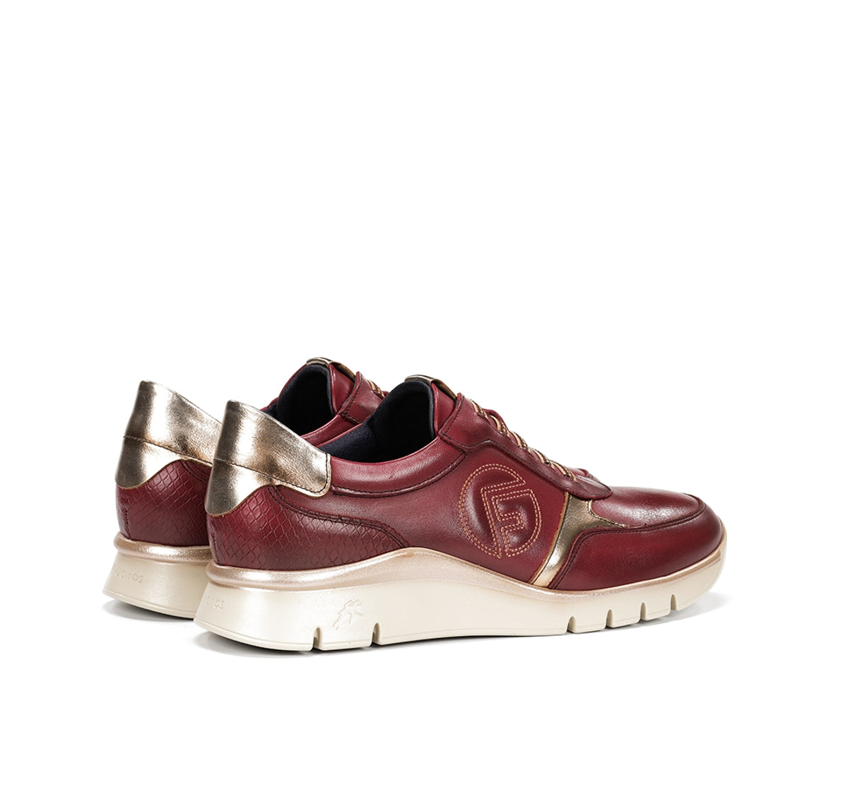 Fluchos Union F2074 baskets rouge femme large