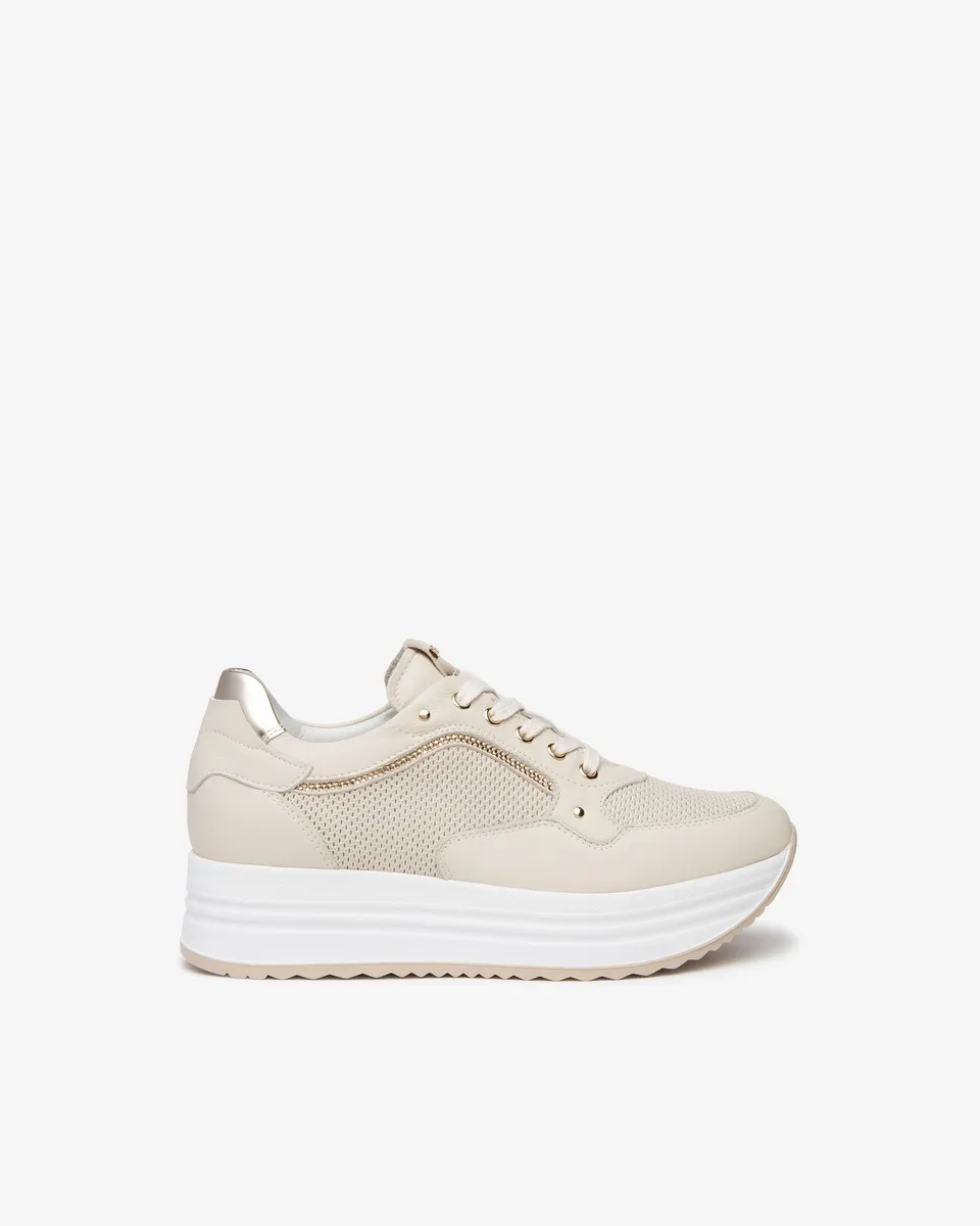Nero Giardini Sneakers baskets cuir femme confort