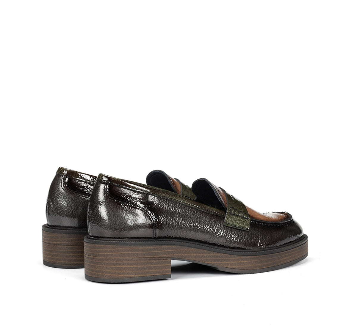Dorking by Fluchos Idaly D9380 mocassin femme gris bureau