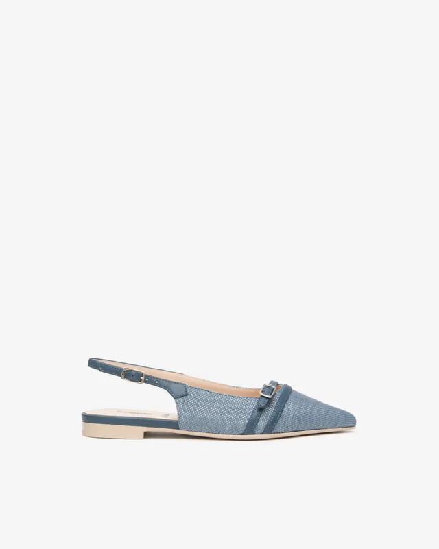 Nero Giardini Slingback cuir tissu femme