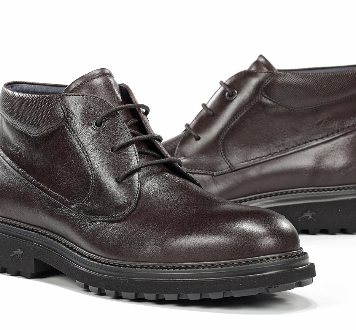 Fluchos Botines Lincon F2055 bottines marron cuir homme