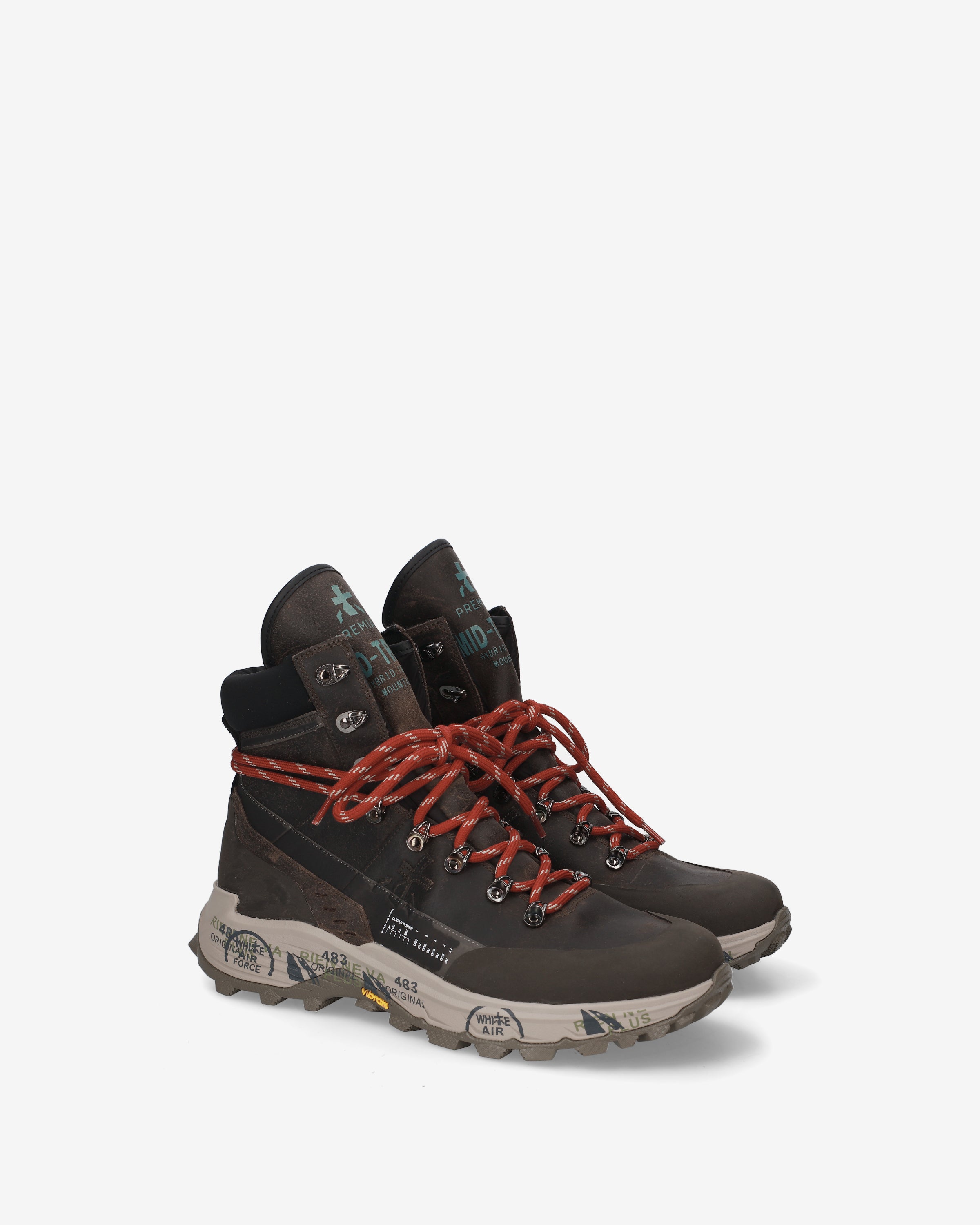 Premiata MidTreck 508 Boots Marron Vibram Homme