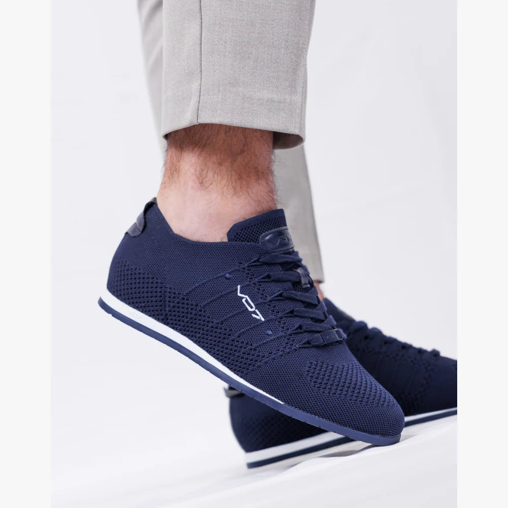 VO7 Yacht Knit Navy sneakers homme marine knit