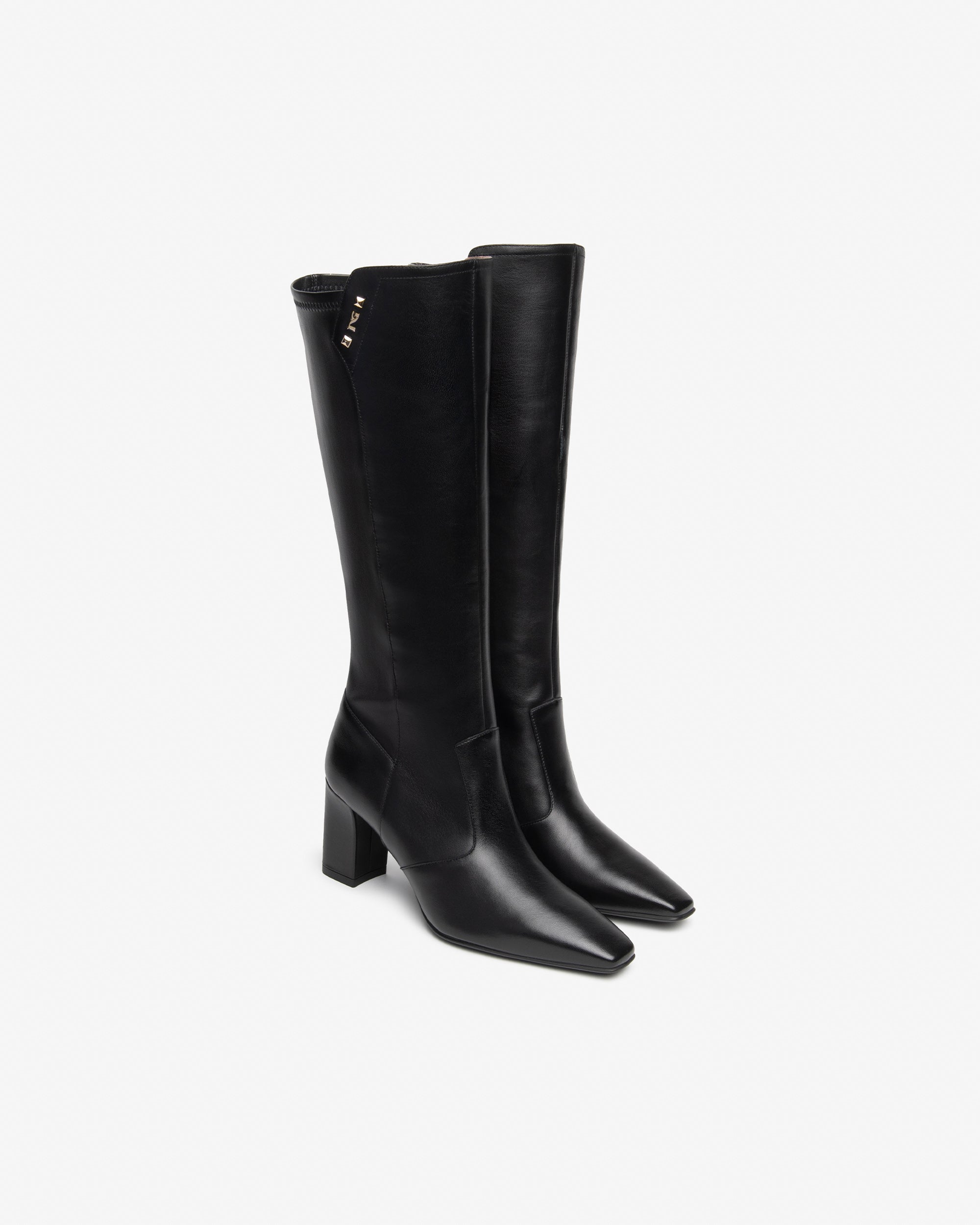 Nero Giardini Boots bottes femme cuir talon 75 mm