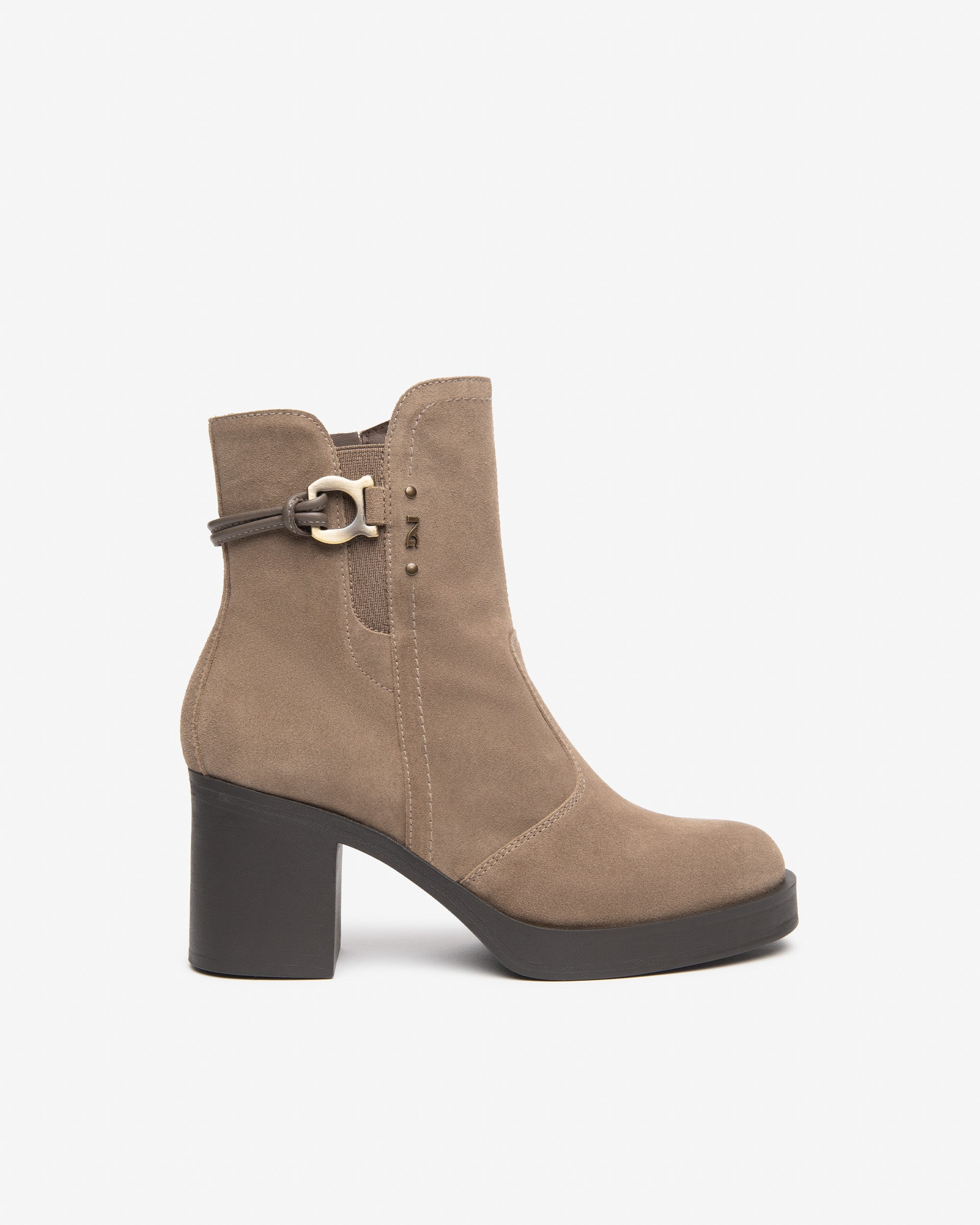 Nero Giardini Bottines Femme Daim Talon 75mm Zip