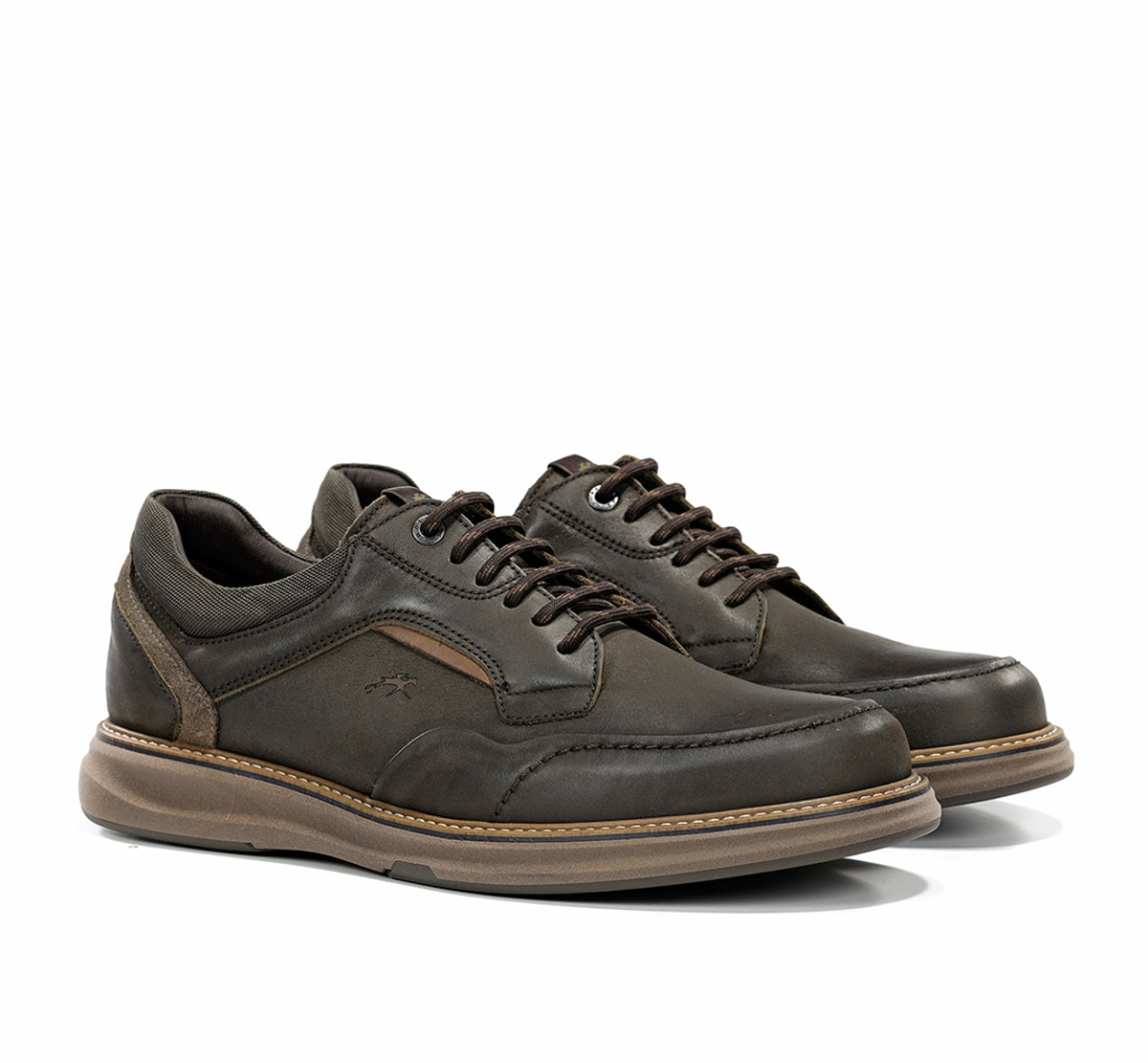 Fluchos Dalton F2509 chaussure homme verte cuir