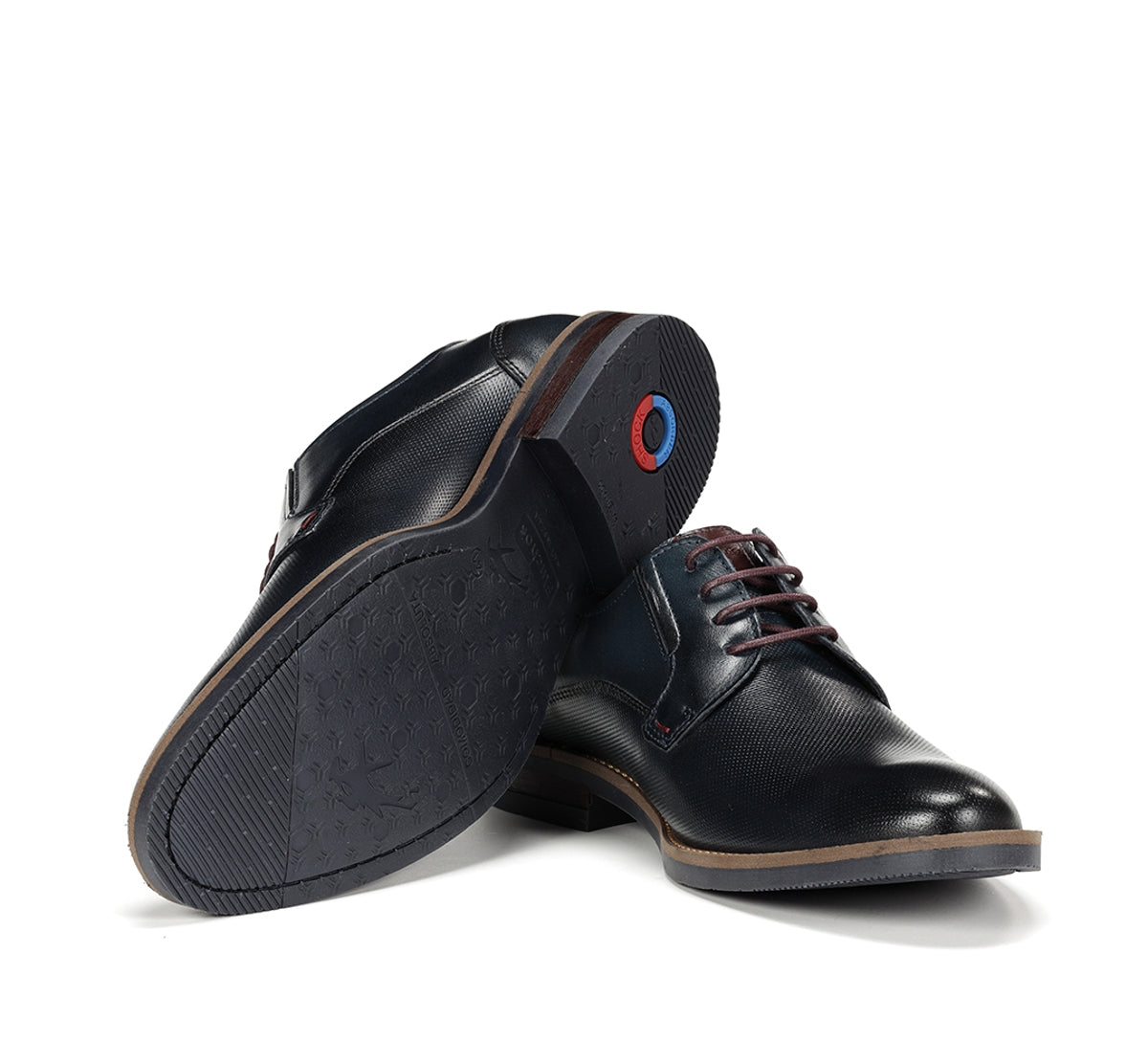 Fluchos Zapatos Theo F1631 derbies bleu homme cuir