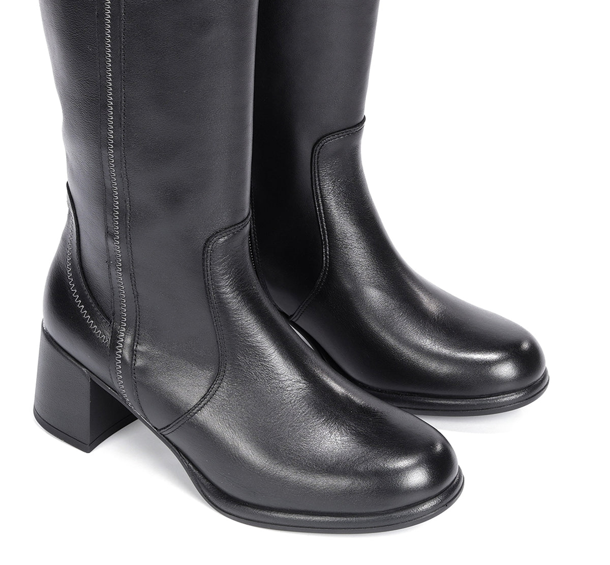 Dorking Frixe D9820 bottines noires cuir femme