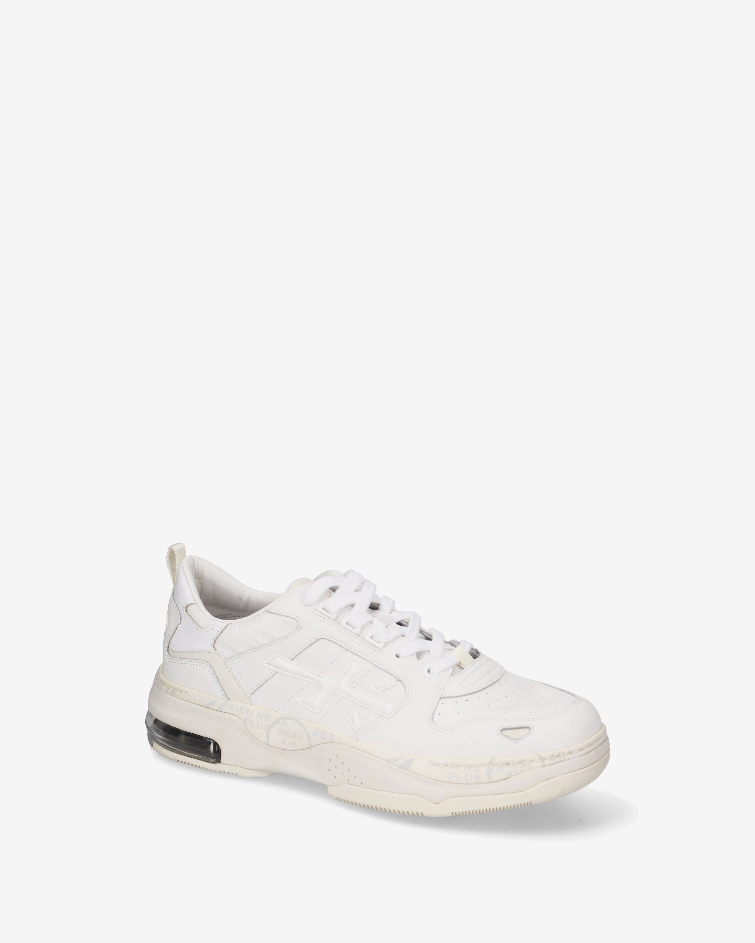 Premiata Drake 523 sneakers blanc crème homme