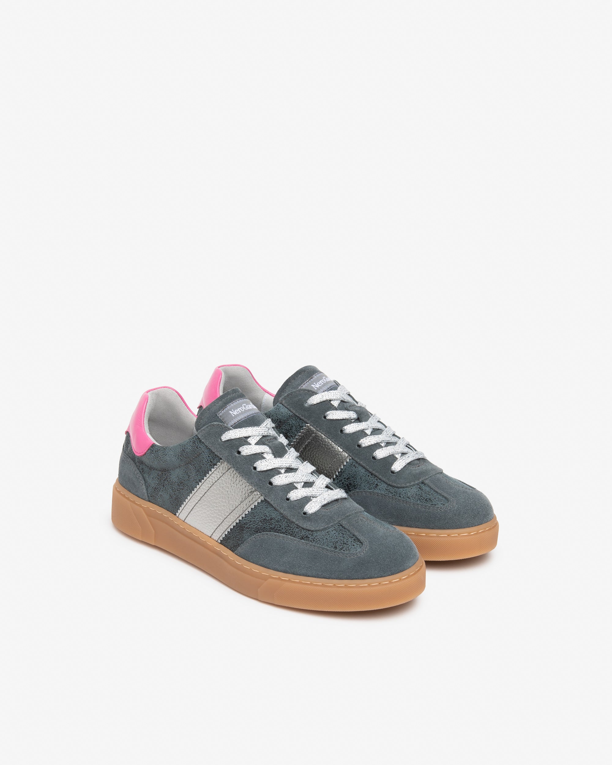 Nero Giardini Sneakers baskets cuir daim femme