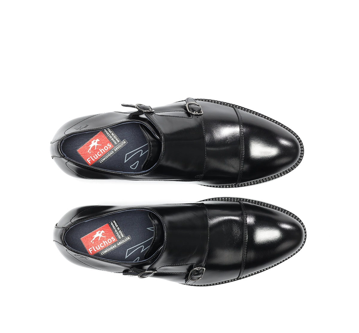 Fluchos Robert F2163 chaussure ville noir homme